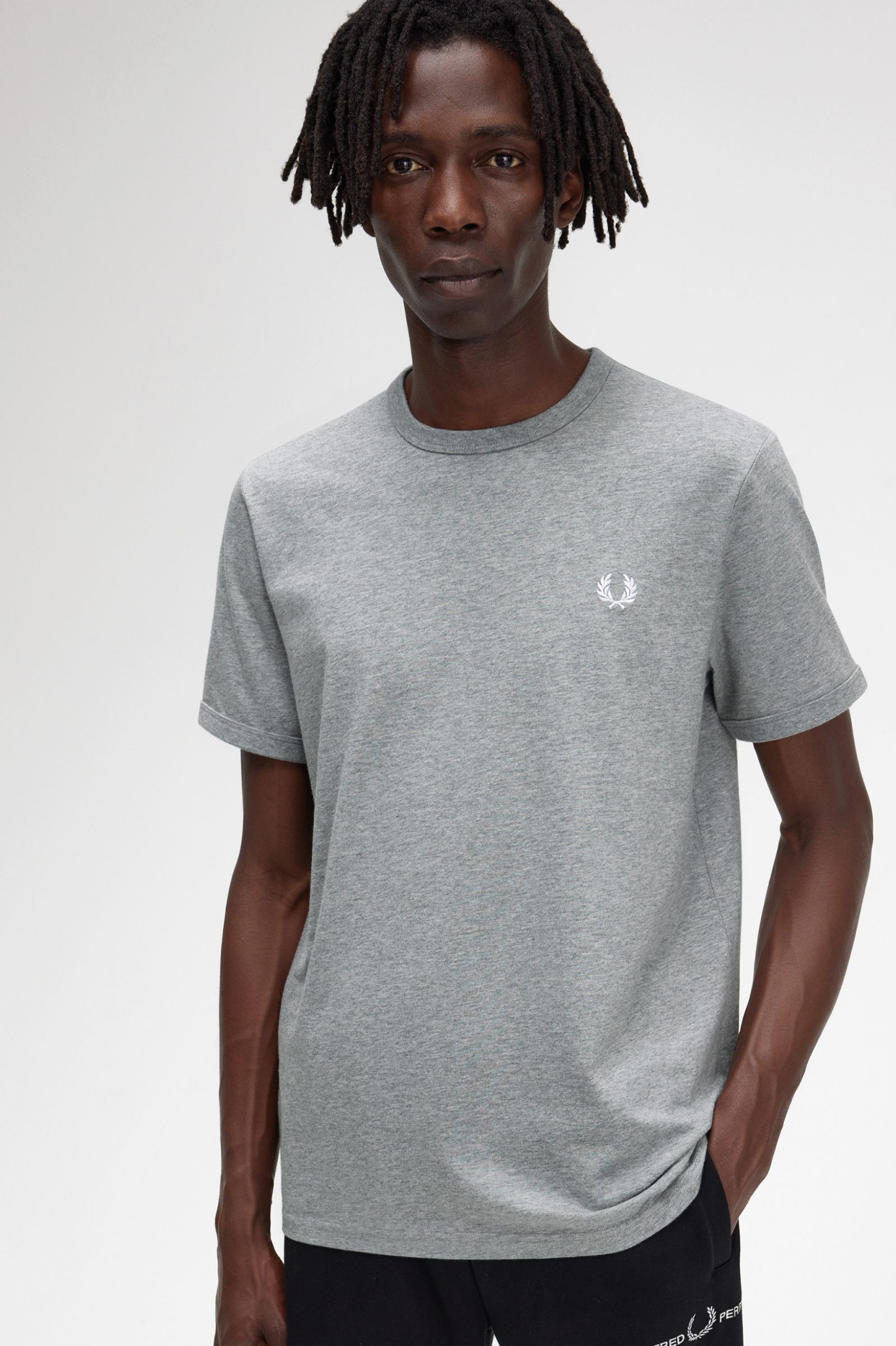 Ringer T-Shirt Steel Marl 7038912