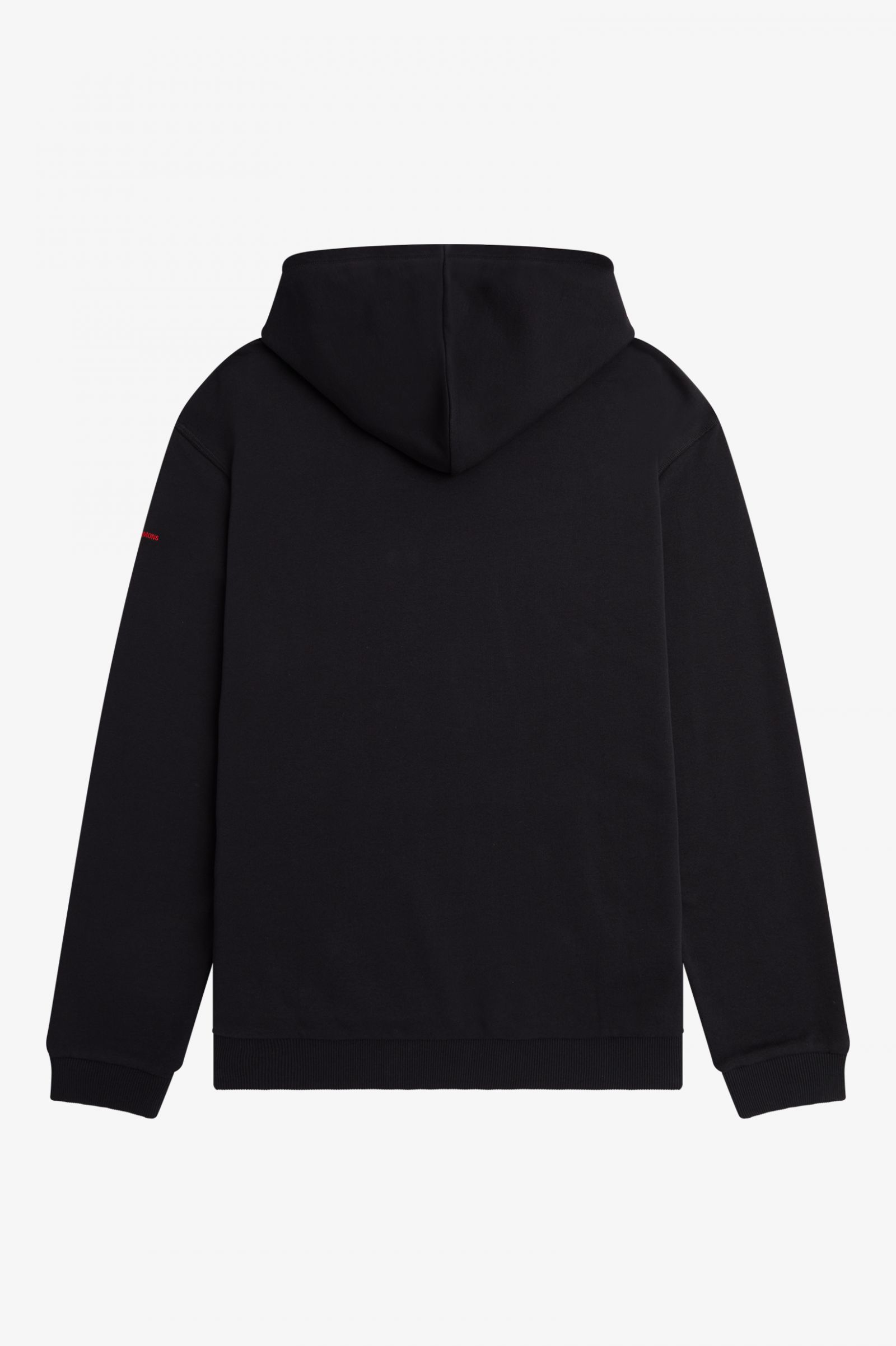Raf SimonsPrinted Hooded Sweatshirt Black 7038637