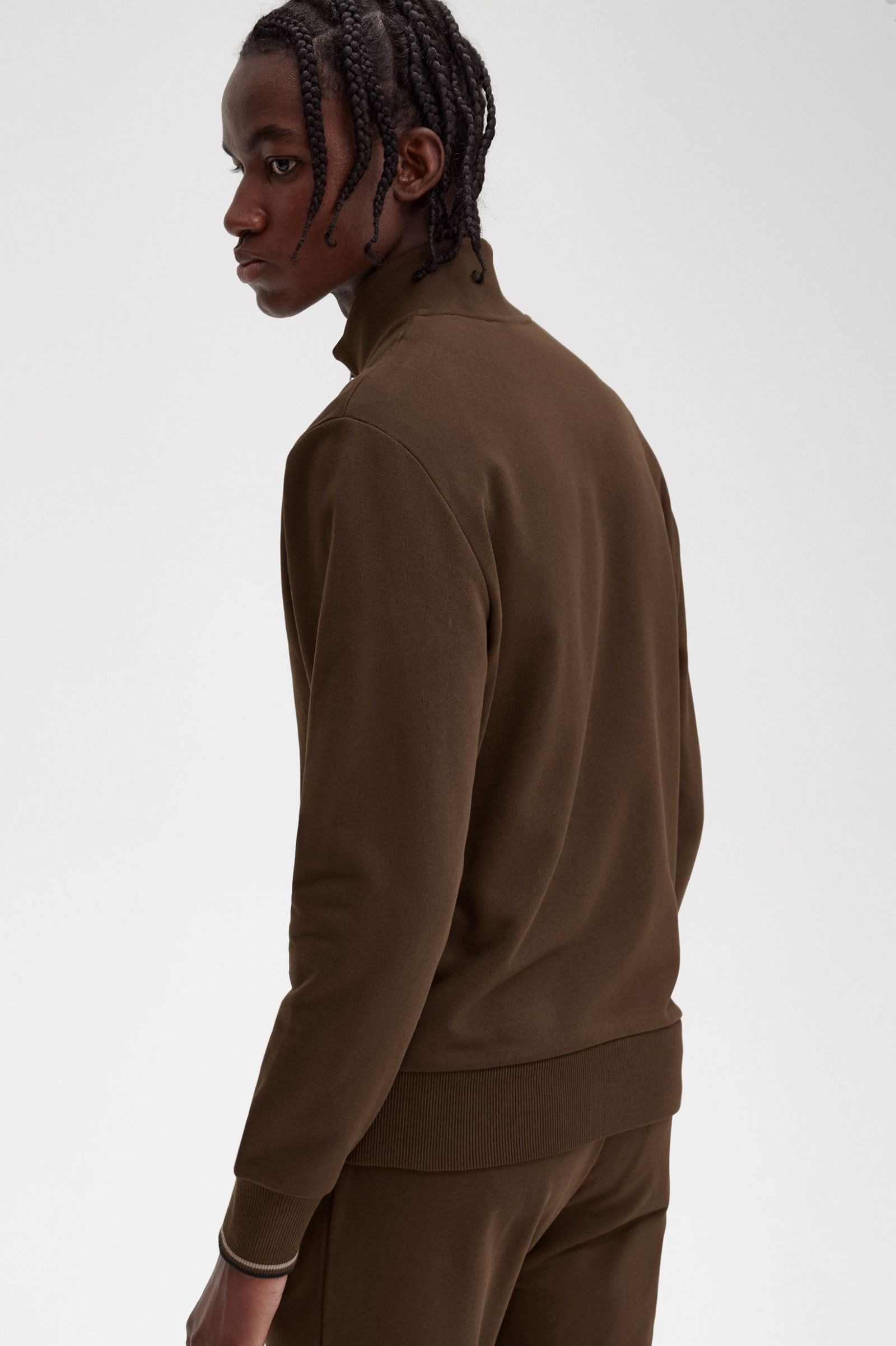 Half Zip Sweatshirt Burnt Tobacco 7038831