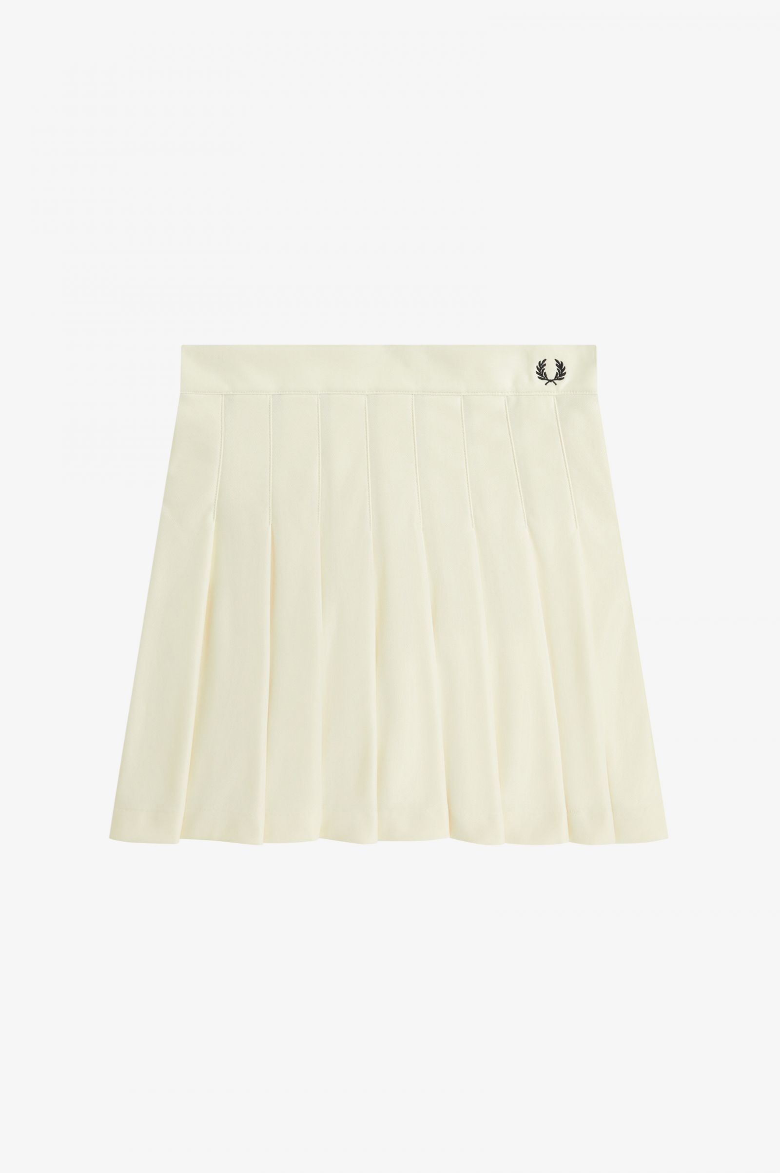 Pleated Tennis Skirt Ecru 7039469