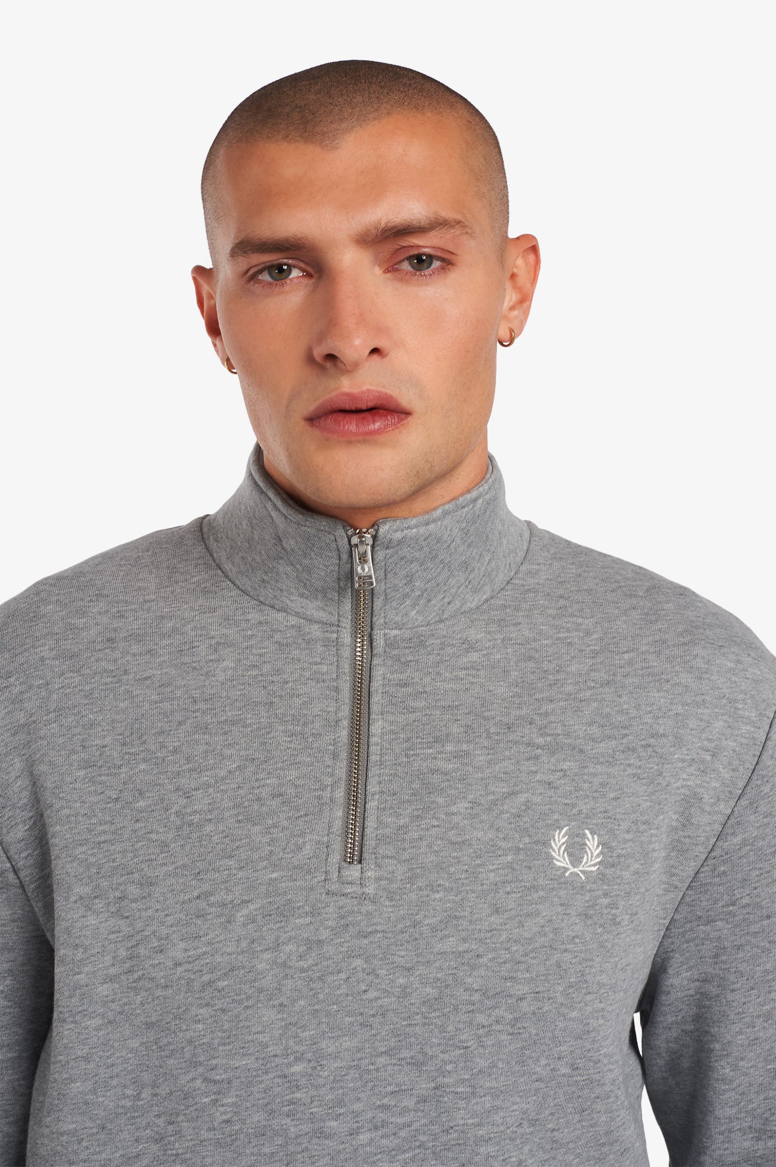 Half Zip Sweatshirt Steel Marl 7038881