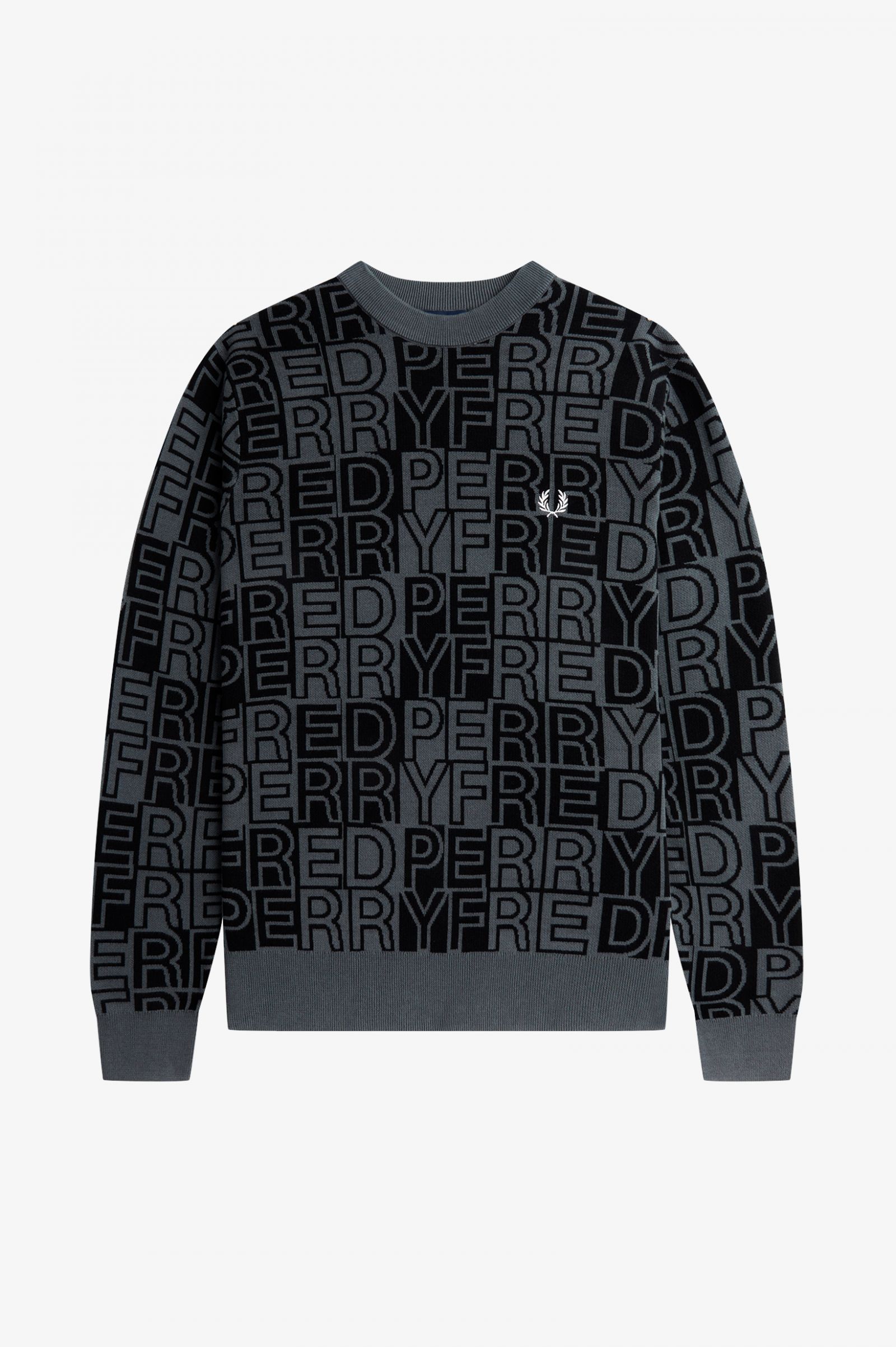 Block Graphic Jumper Gunmetal 7038322