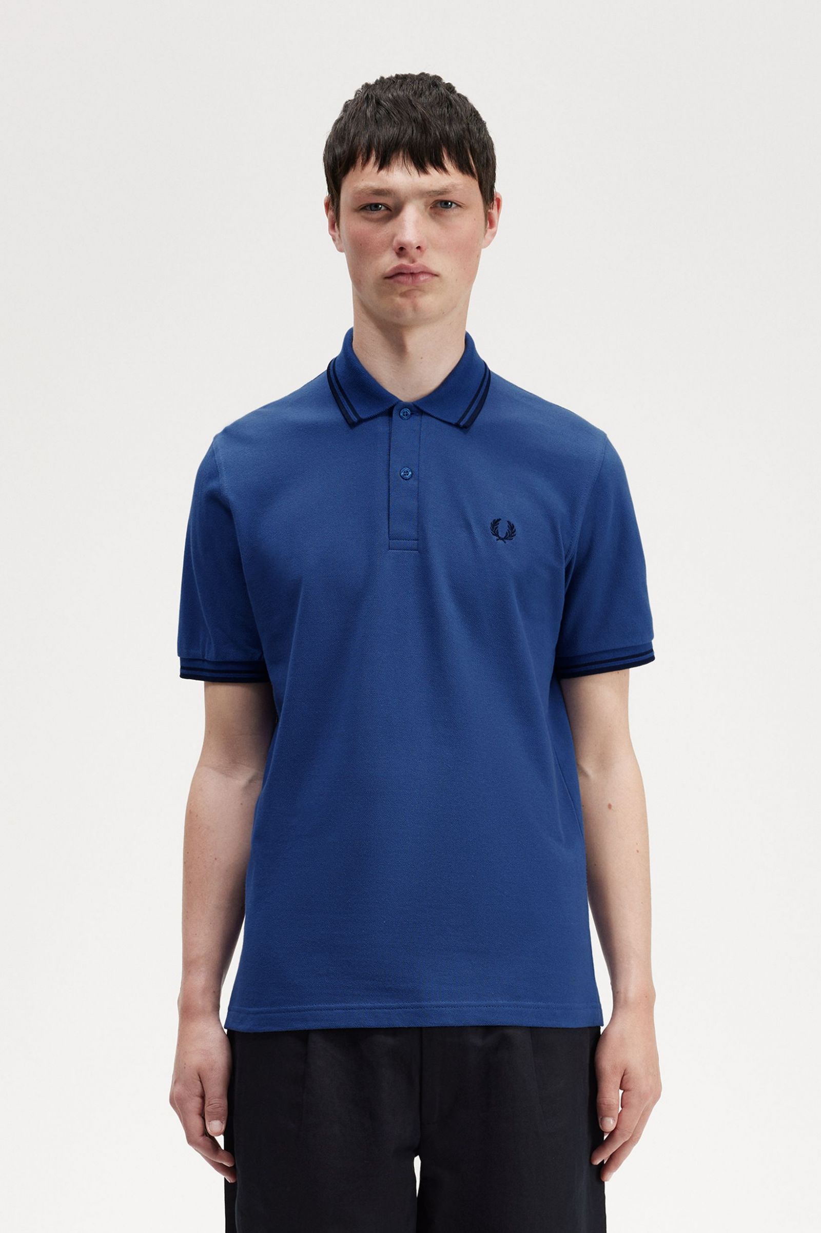 The Fred Perry ShirtM12 Shaded Cobalt / Navy / Navy 7039109