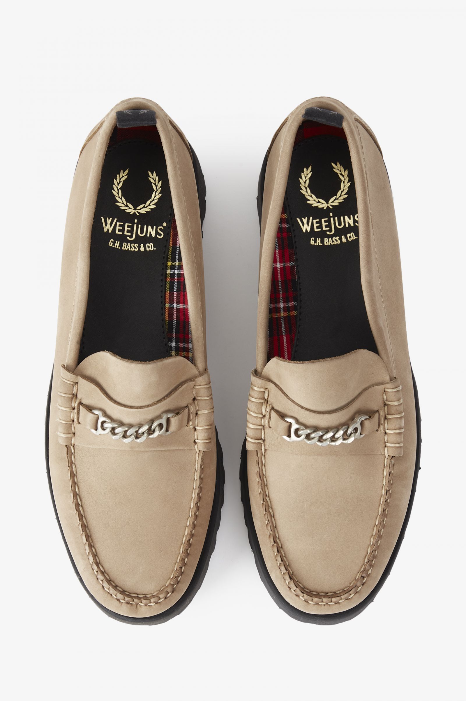 G. H. Bass & Co.Chain Detail Penny Loafers Black 7037942