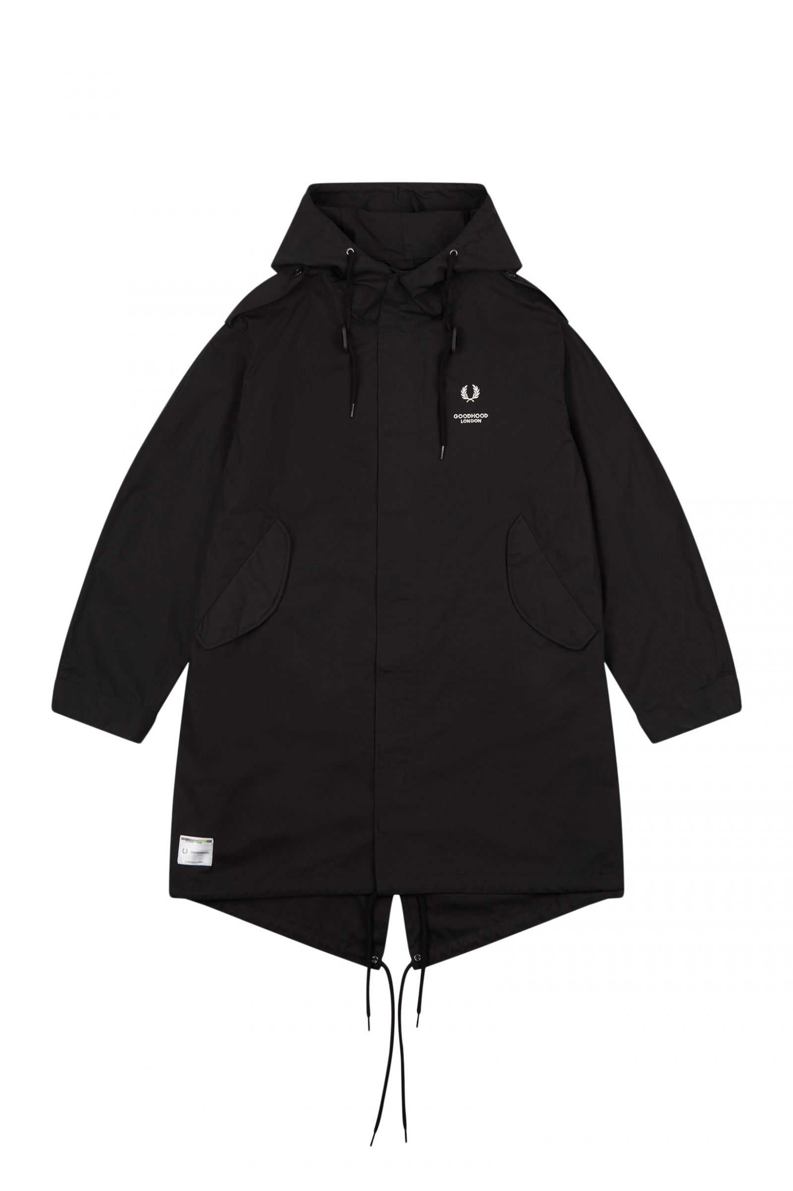 GoodhoodUnlined Printed Patch Parka 7037895