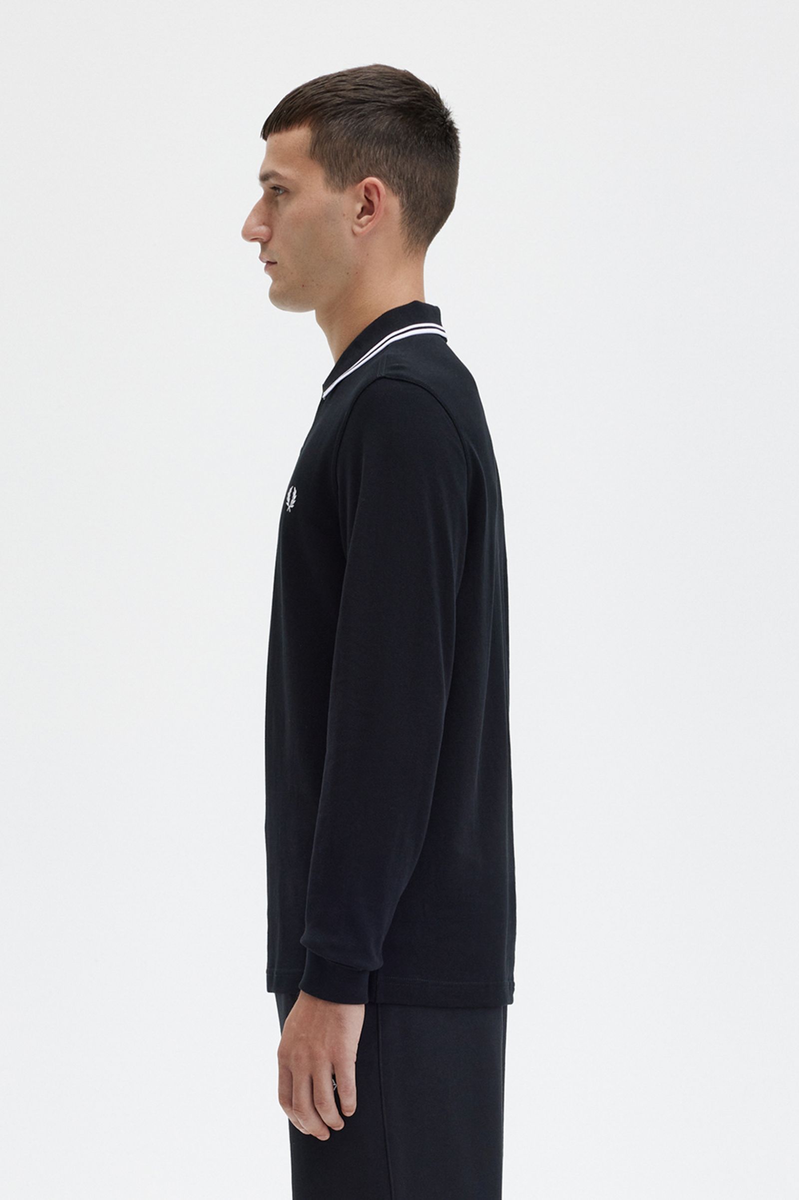 The Fred Perry ShirtM3636 Black / White / White 7038579