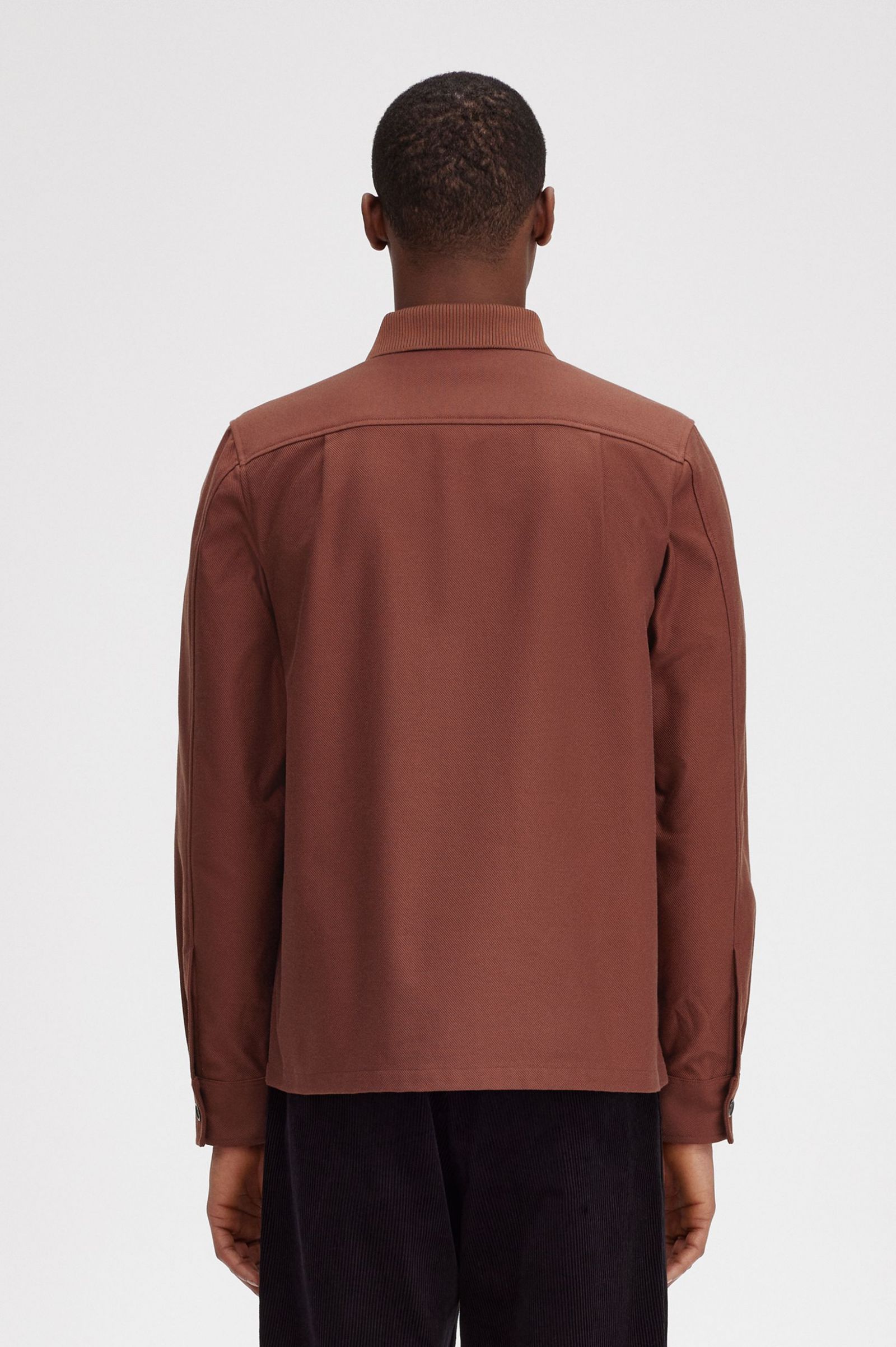 Utility Pocket Overshirt Whisky Brown 7038705