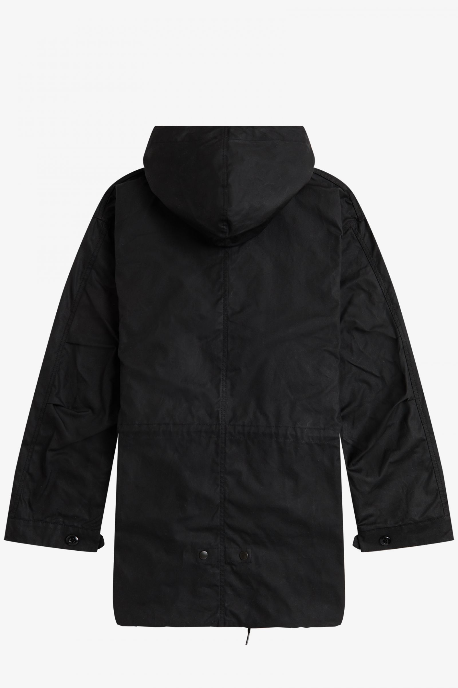 Made In EnglandWaxed Cotton Parka Black 7037860