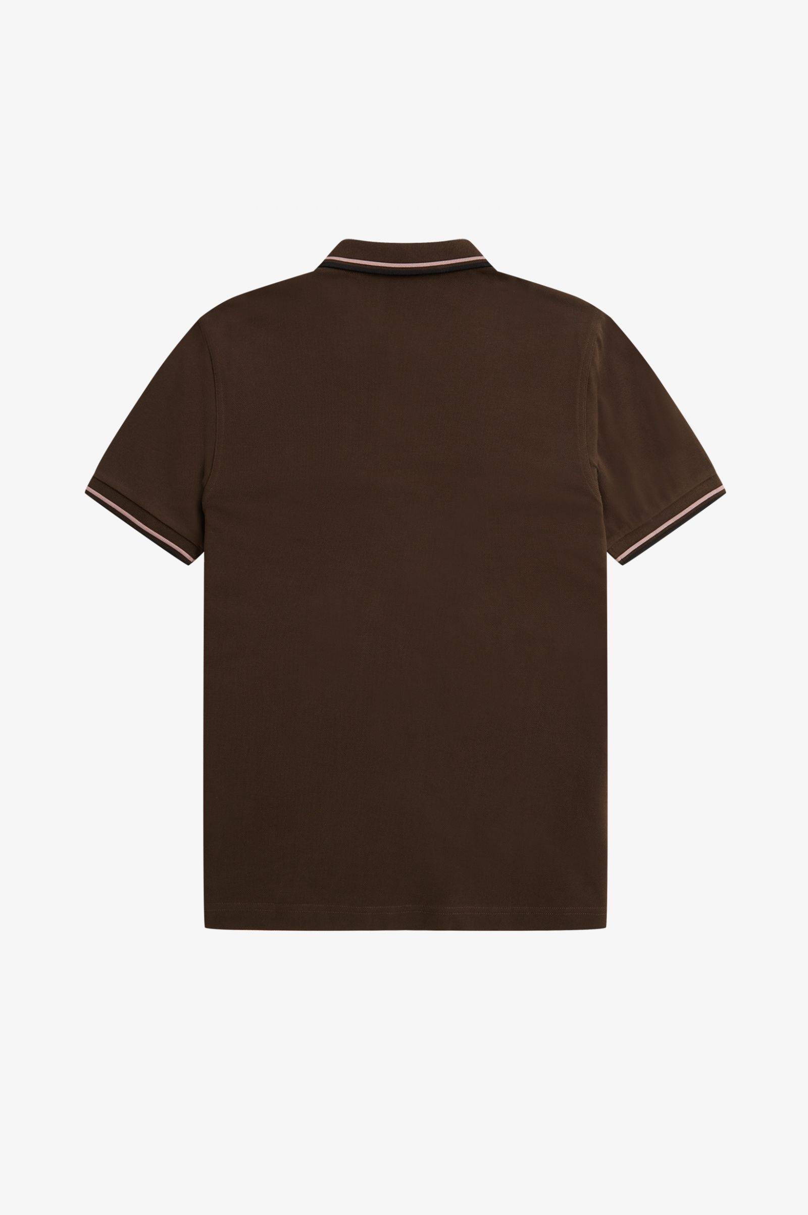 The Fred Perry ShirtM3600 Burnt Tobacco / Dark Pink / Black 7039076
