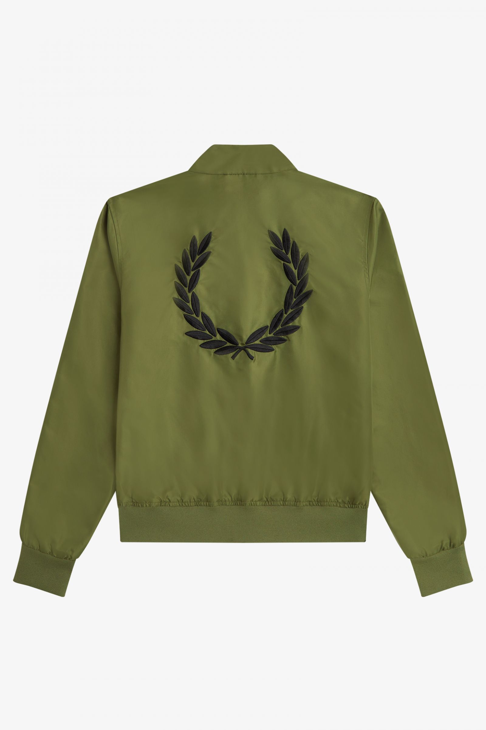 Amy Winehouse FoundationPrinted Lining Zip-Through Jacket Parka Green 7039282