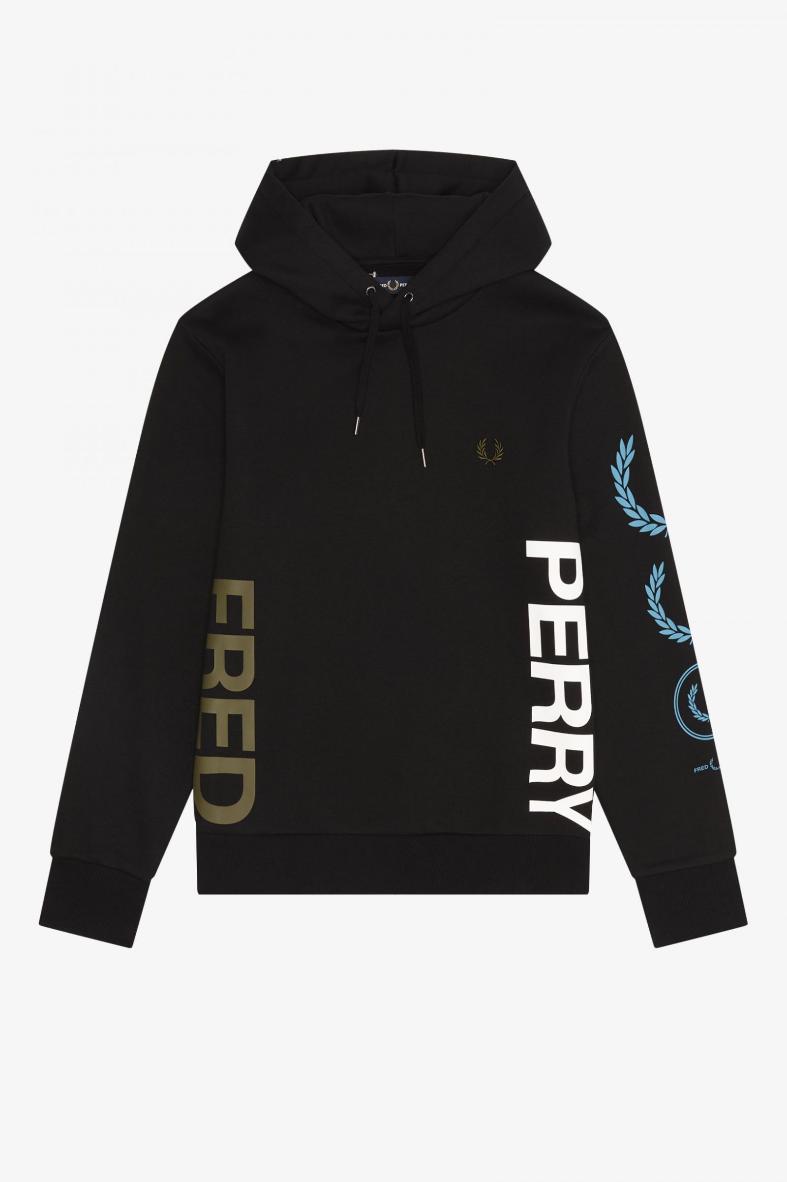 Graphic Branding Hooded Sweatshirt Black 7038885