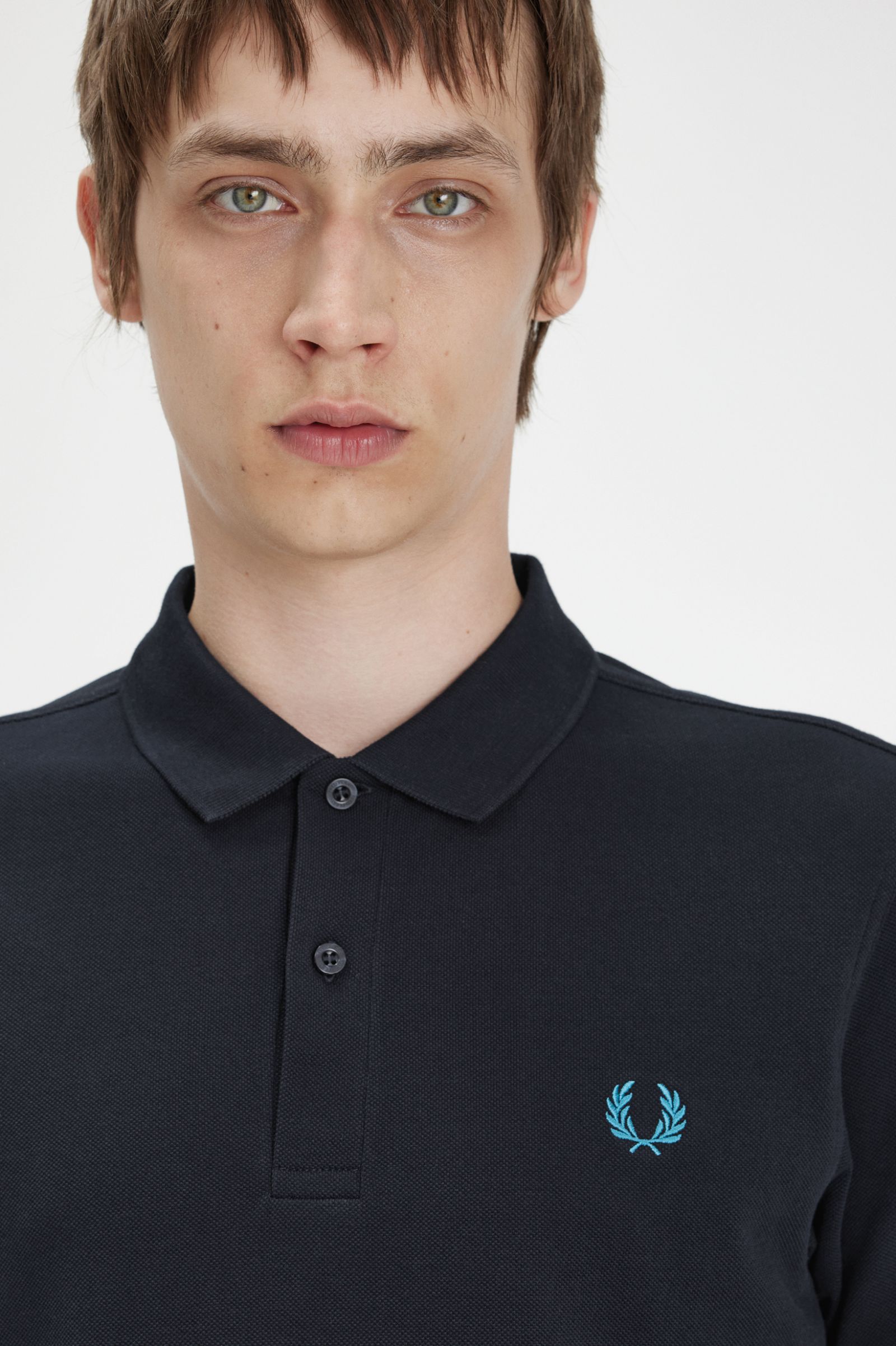 The Fred Perry ShirtM6000 Navy / Cyber Blue 7039057