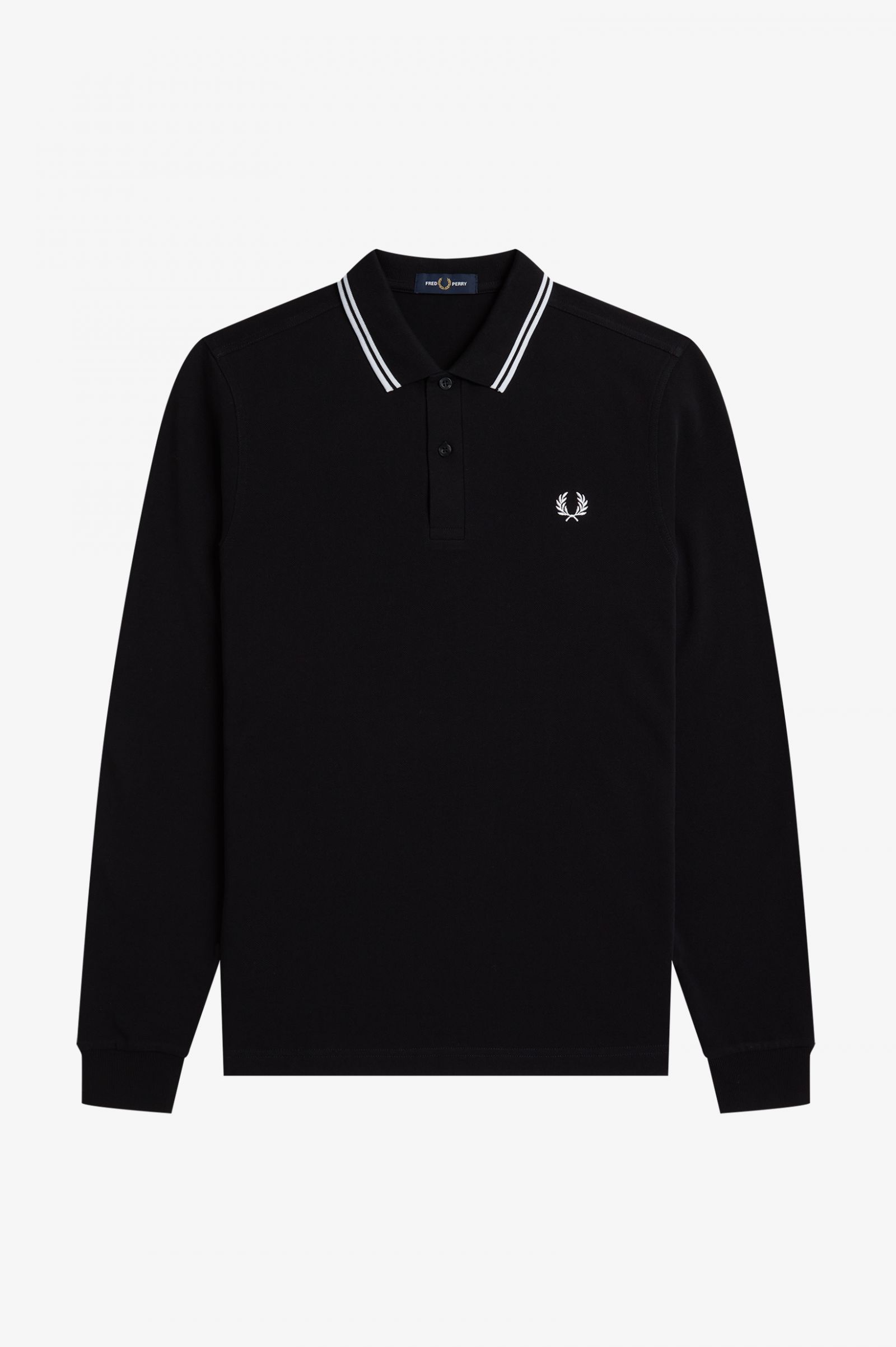 The Fred Perry ShirtM3636 Black / White / White 7038579