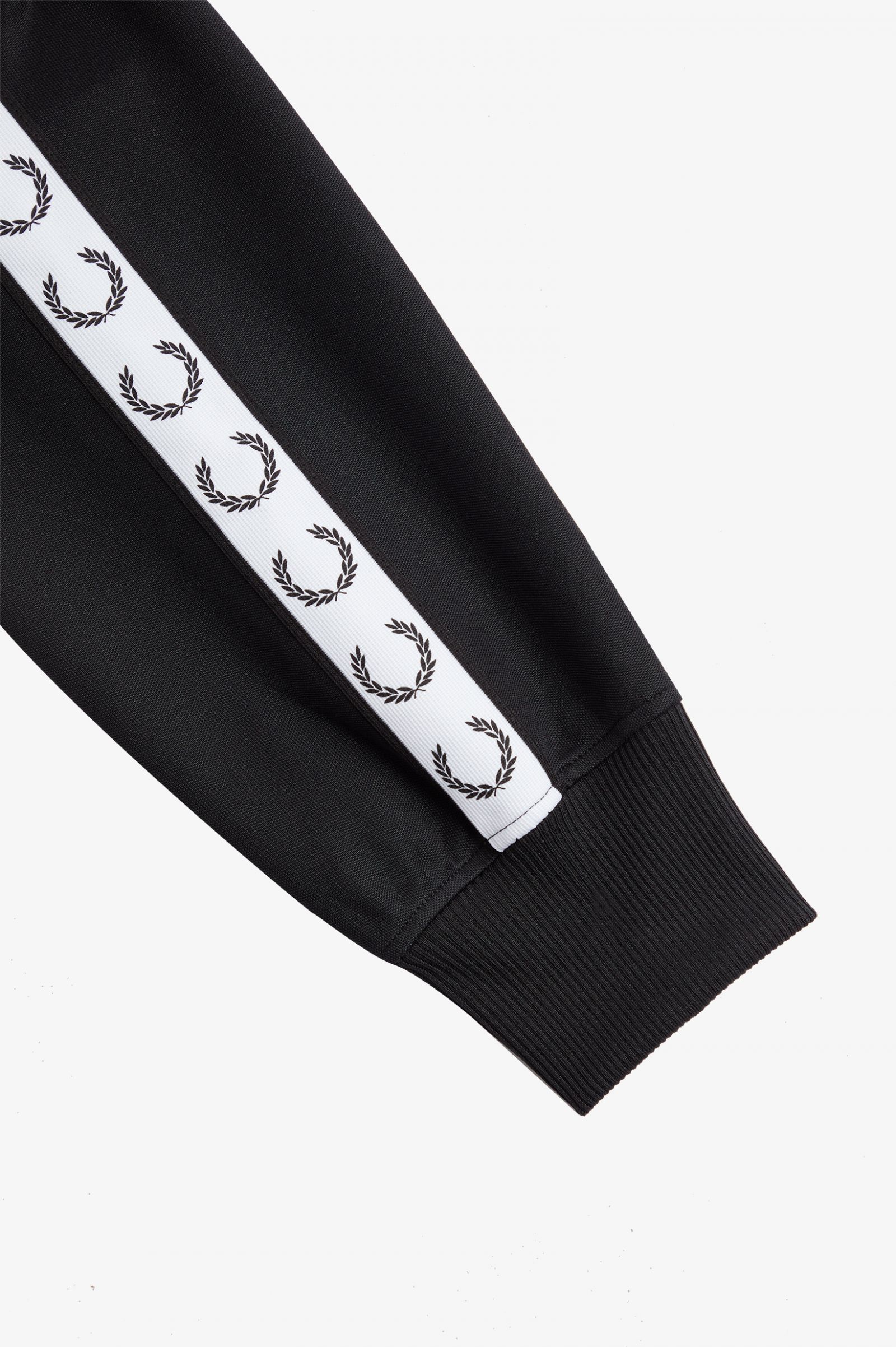 Cropped Taped Track Jacket Black 7039274