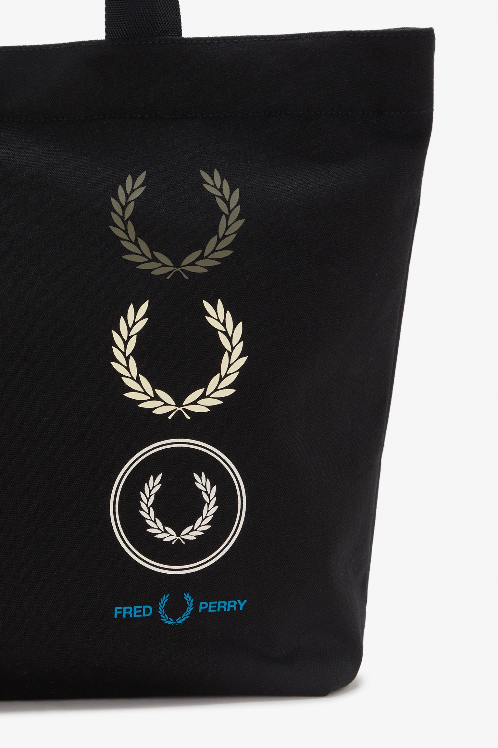 Laurel Wreath Tote Bag Black 7039266
