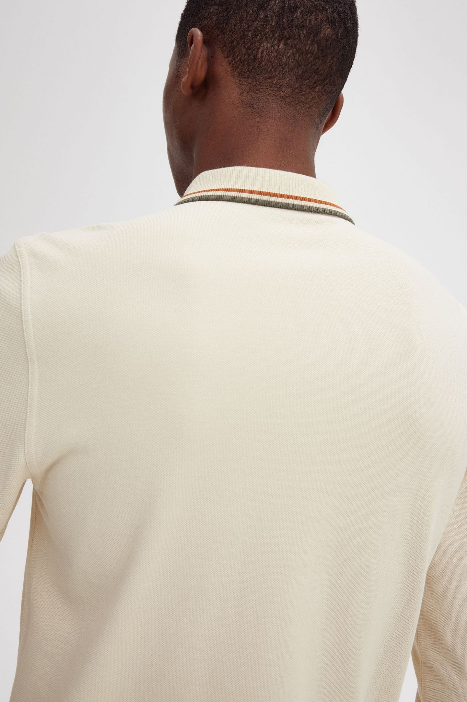 The Fred Perry ShirtM3636 Oatmeal / Nut Flake / Field Green 7038540