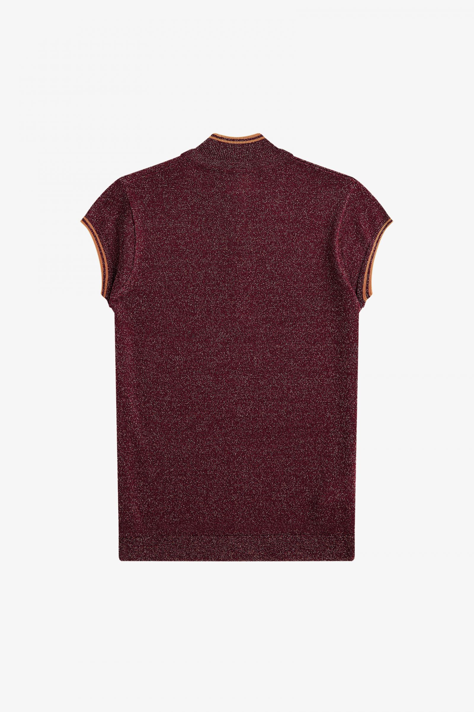 Amy Winehouse FoundationMetallic Knitted Shirt Black 7037936