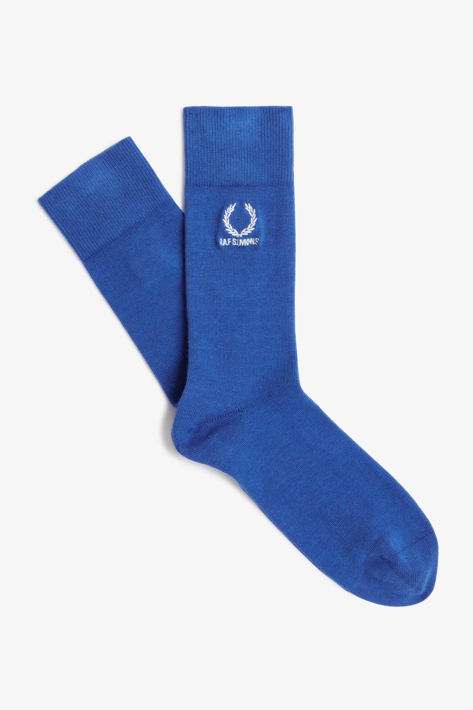 Raf SimonsEmbroided Socks Royal Blue 7038640