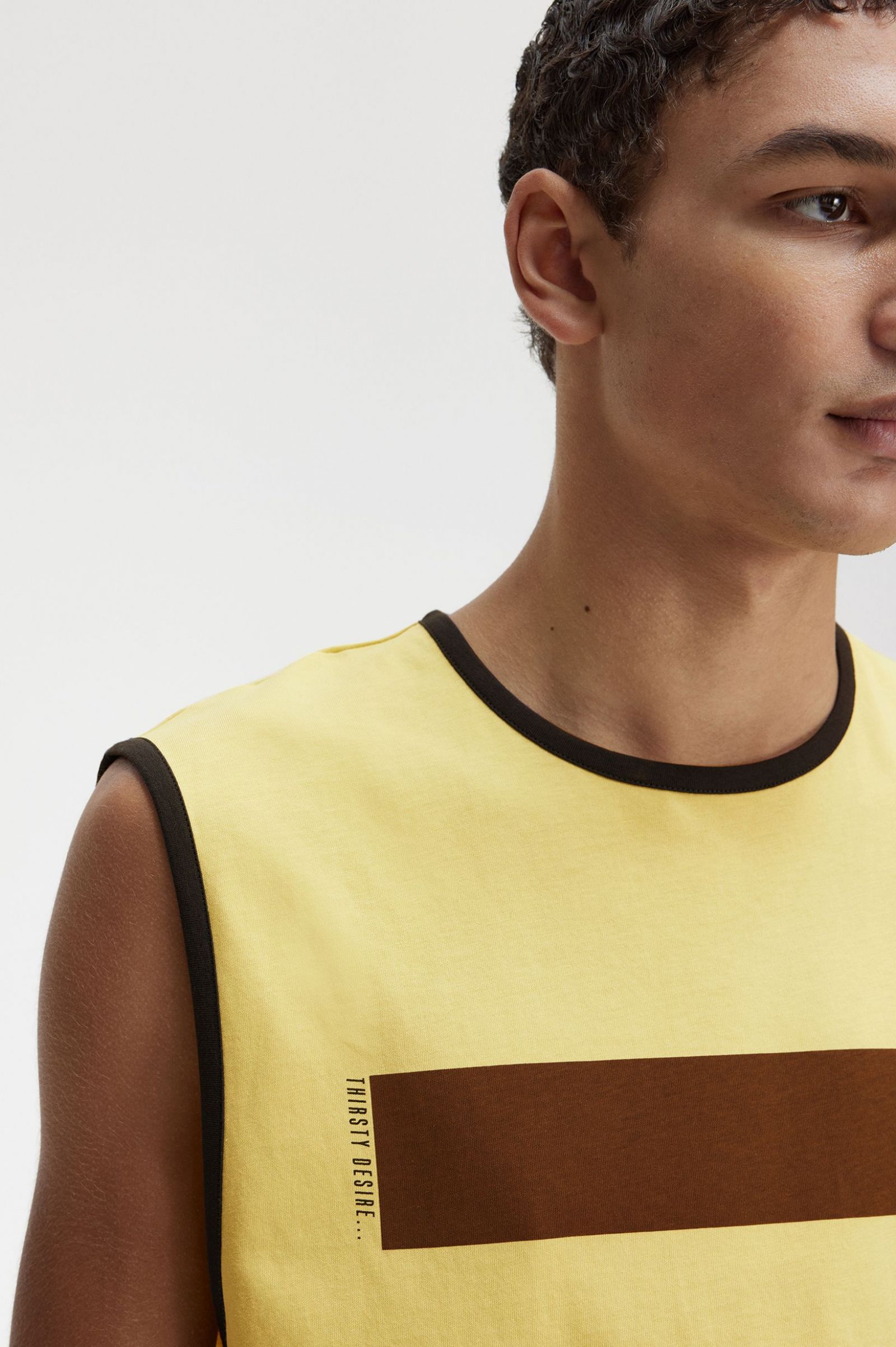 Raf SimonsPrinted Vest Dirty Lime 7038626