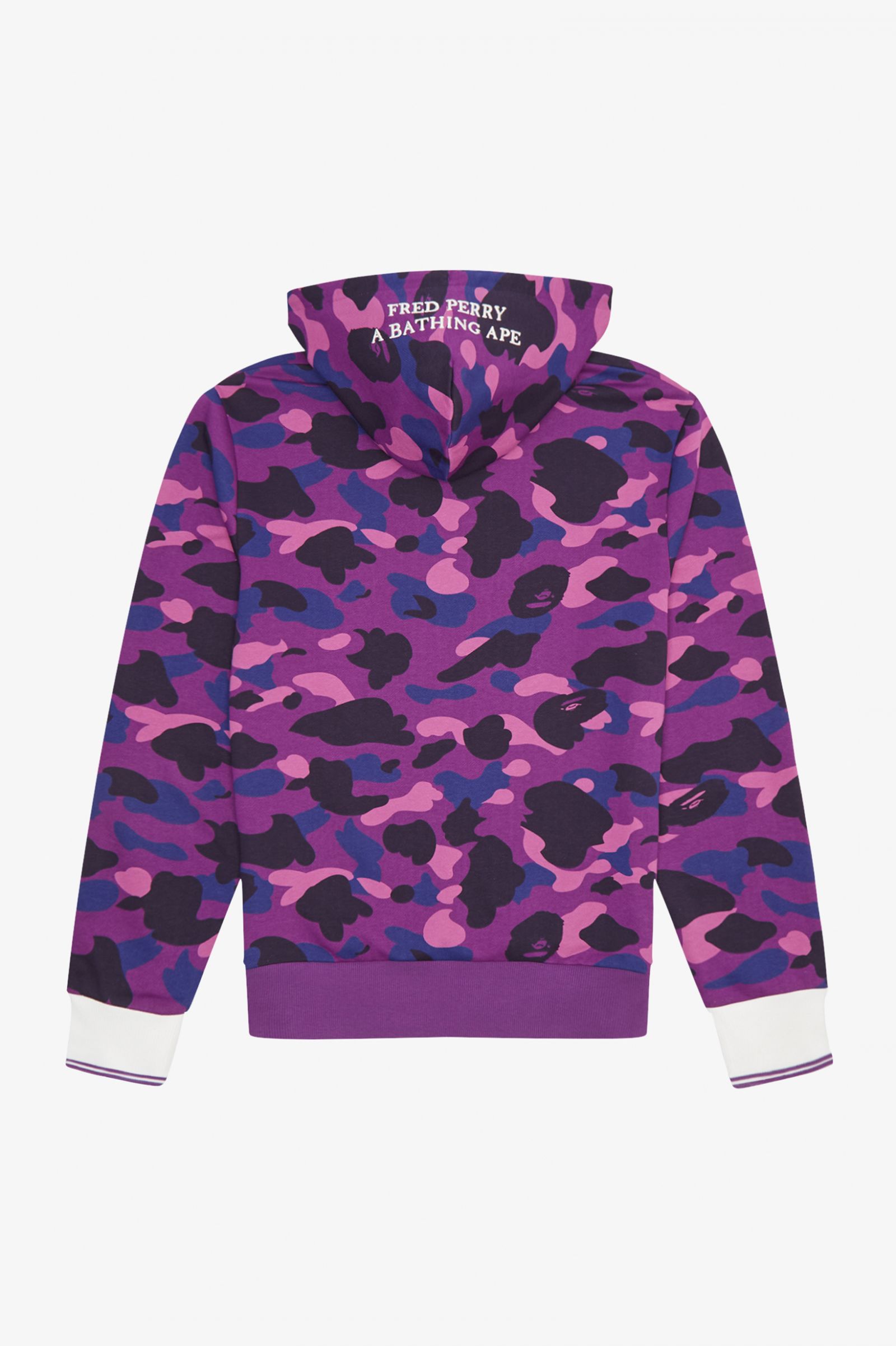 A Bathing Ape?Camouflage Hooded Sweatshirt Black 7038239
