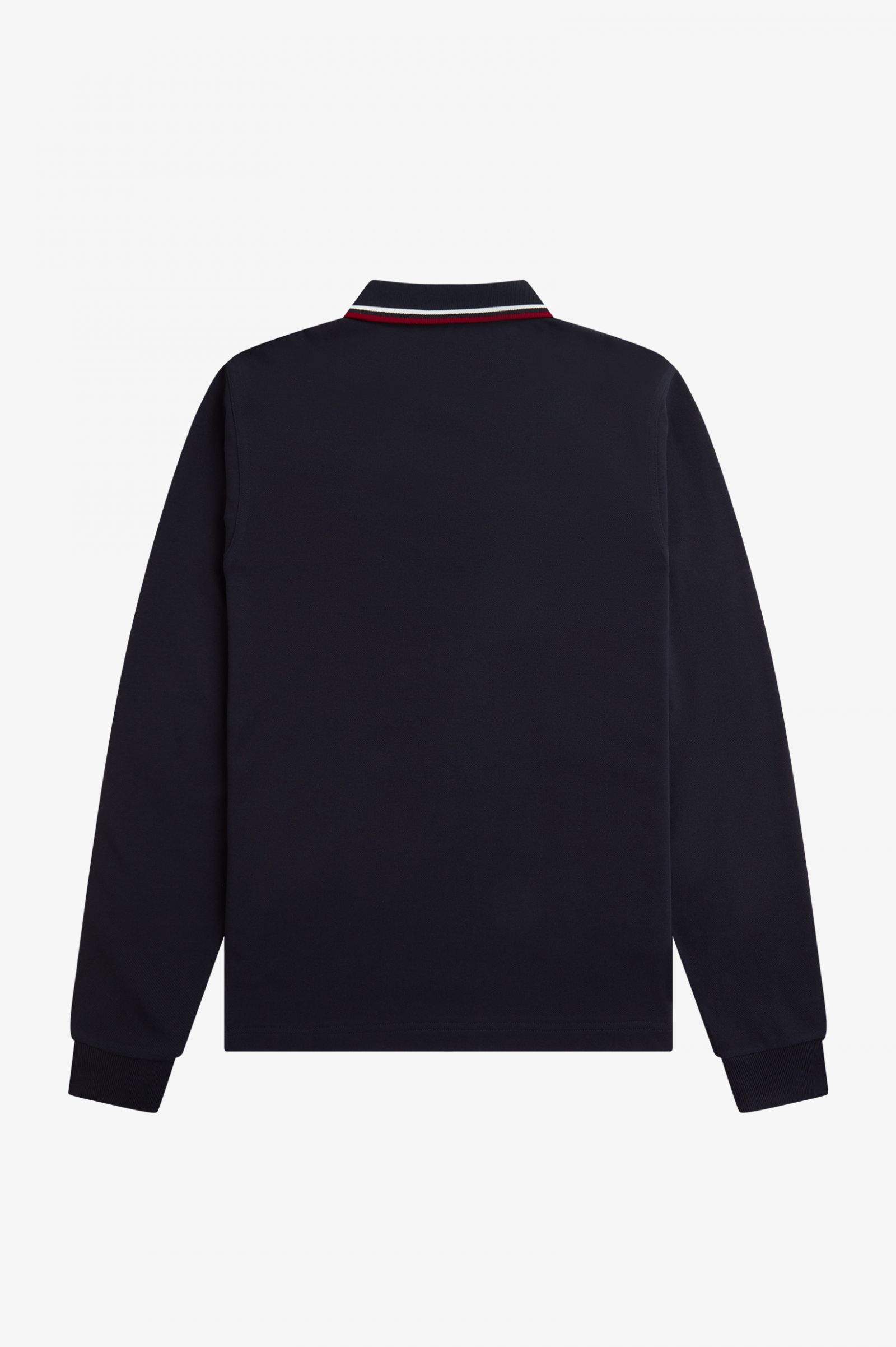 The Fred Perry ShirtM3636 Navy / Snow White / Burnt Red 7038545