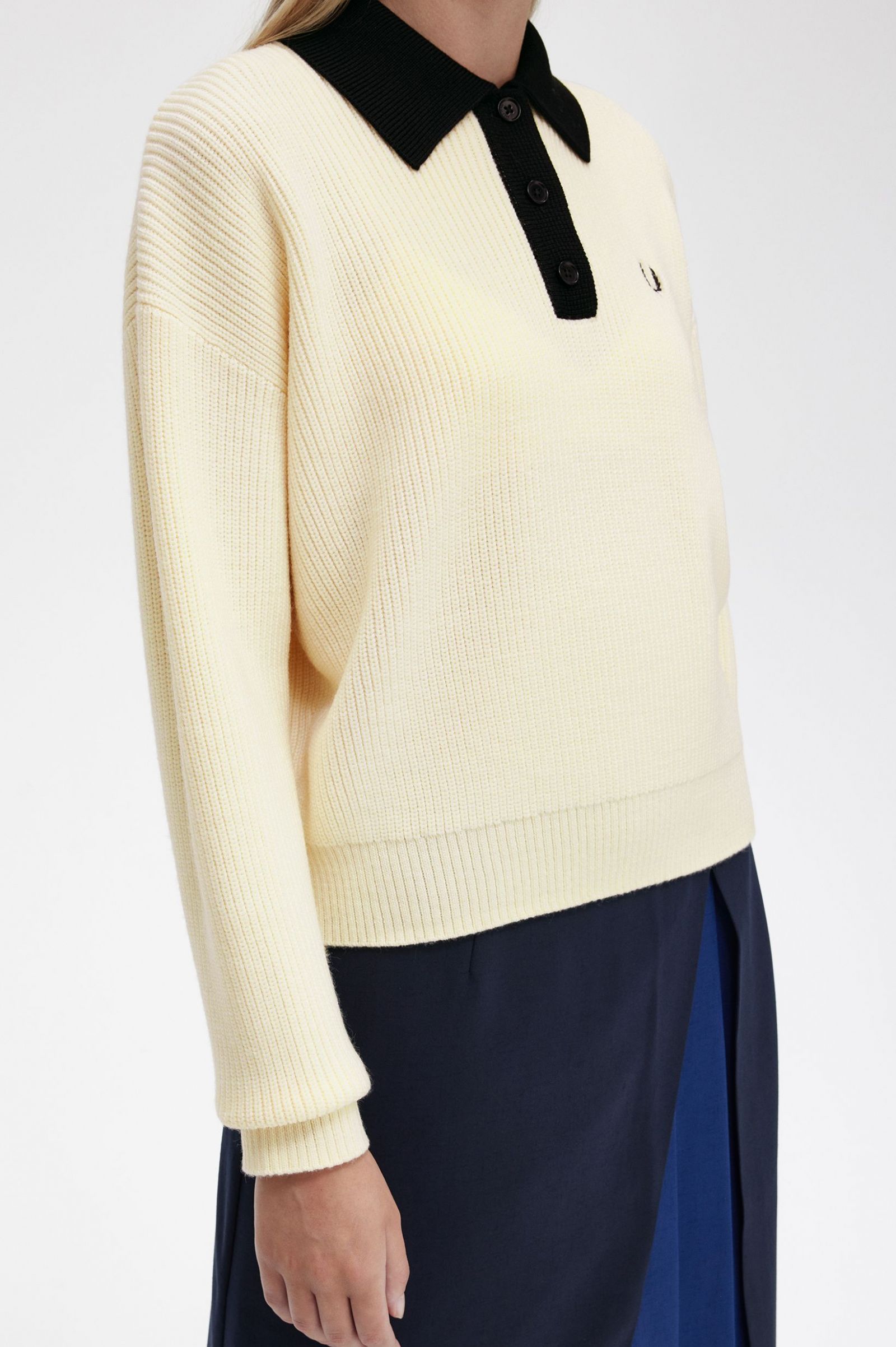 Knitted Shirt Ecru 7039345