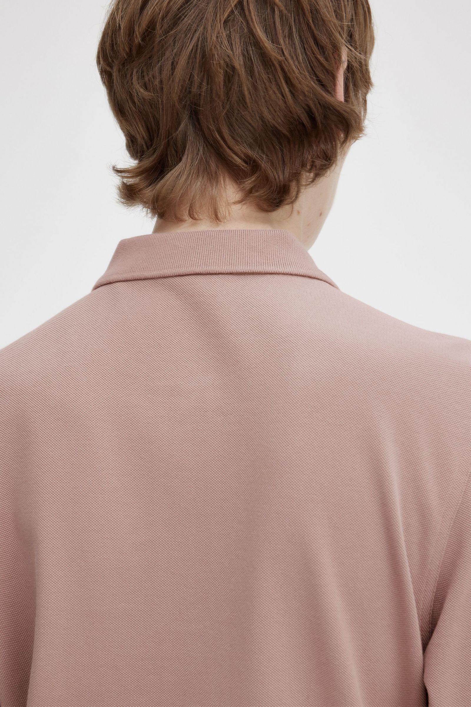 The Fred Perry ShirtM6006 Dark Pink / Burnt Tobacco 7038608
