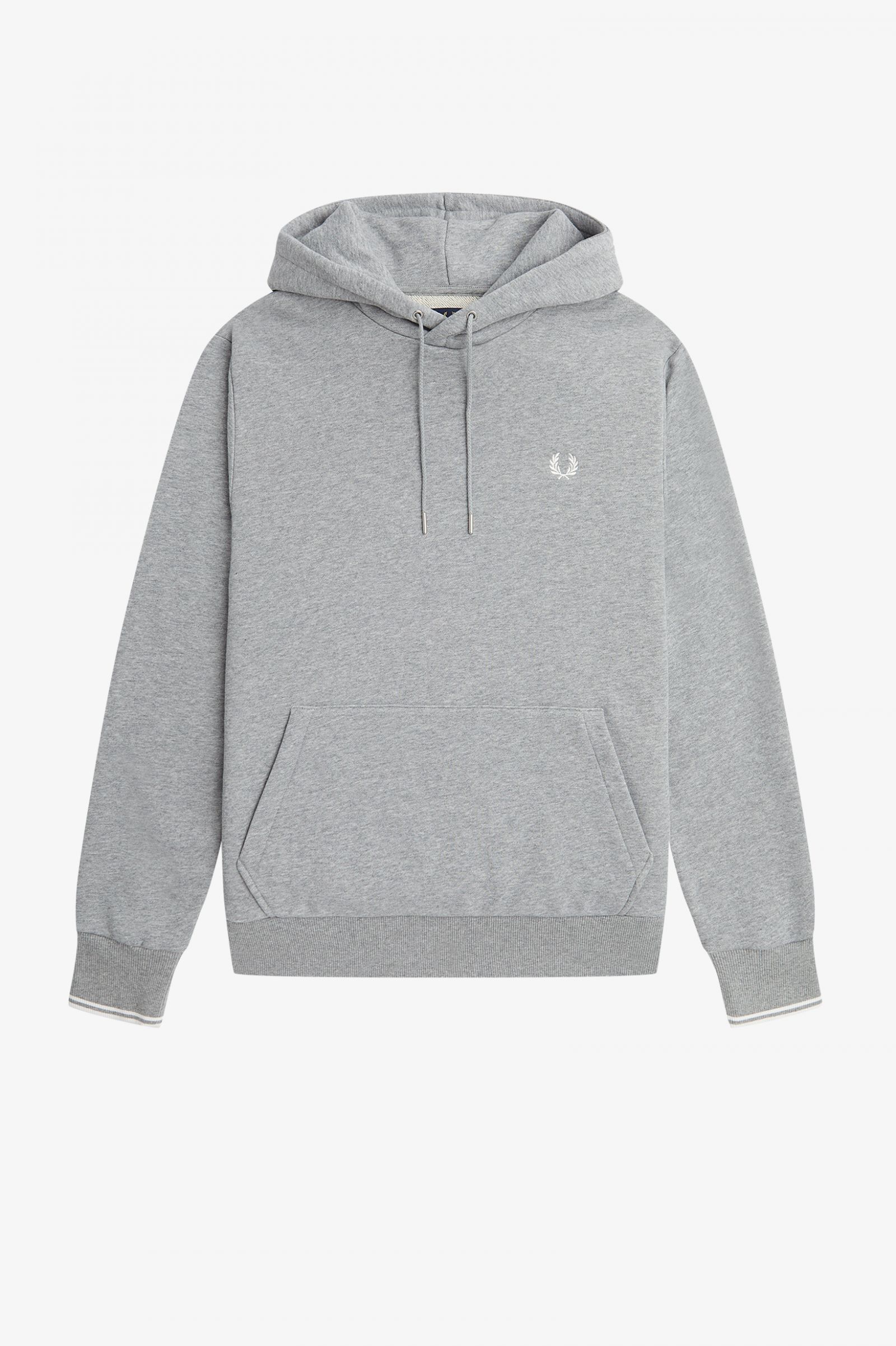Tipped Hooded Sweatshirt Steel Marl 7038878
