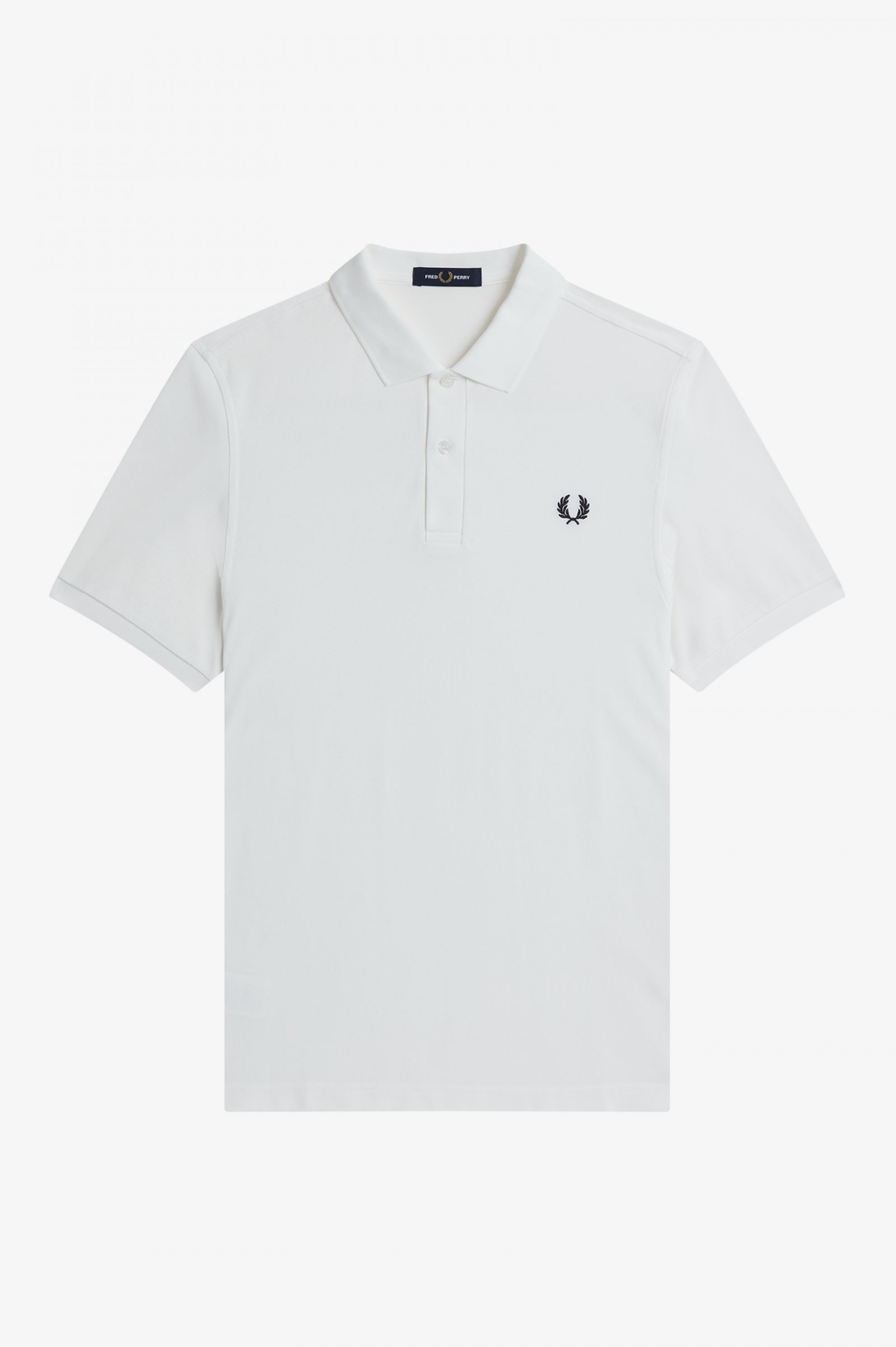 The Fred Perry ShirtM6000 White / Navy 7038521