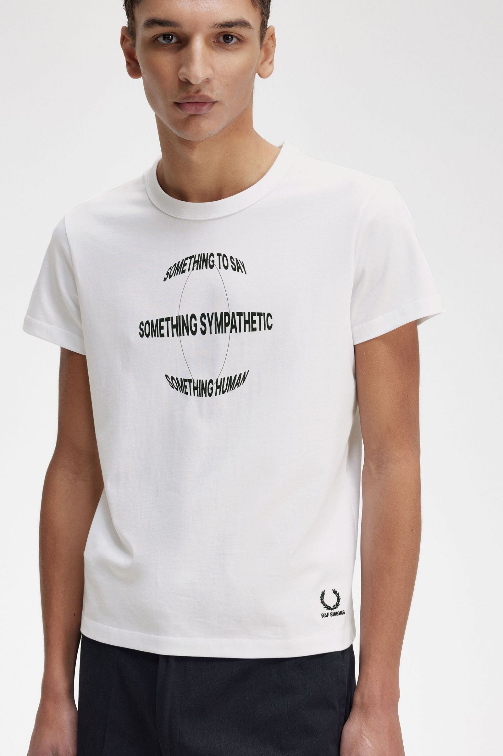 Raf SimonsPrinted Slim-Fit T-Shirt White 7038638