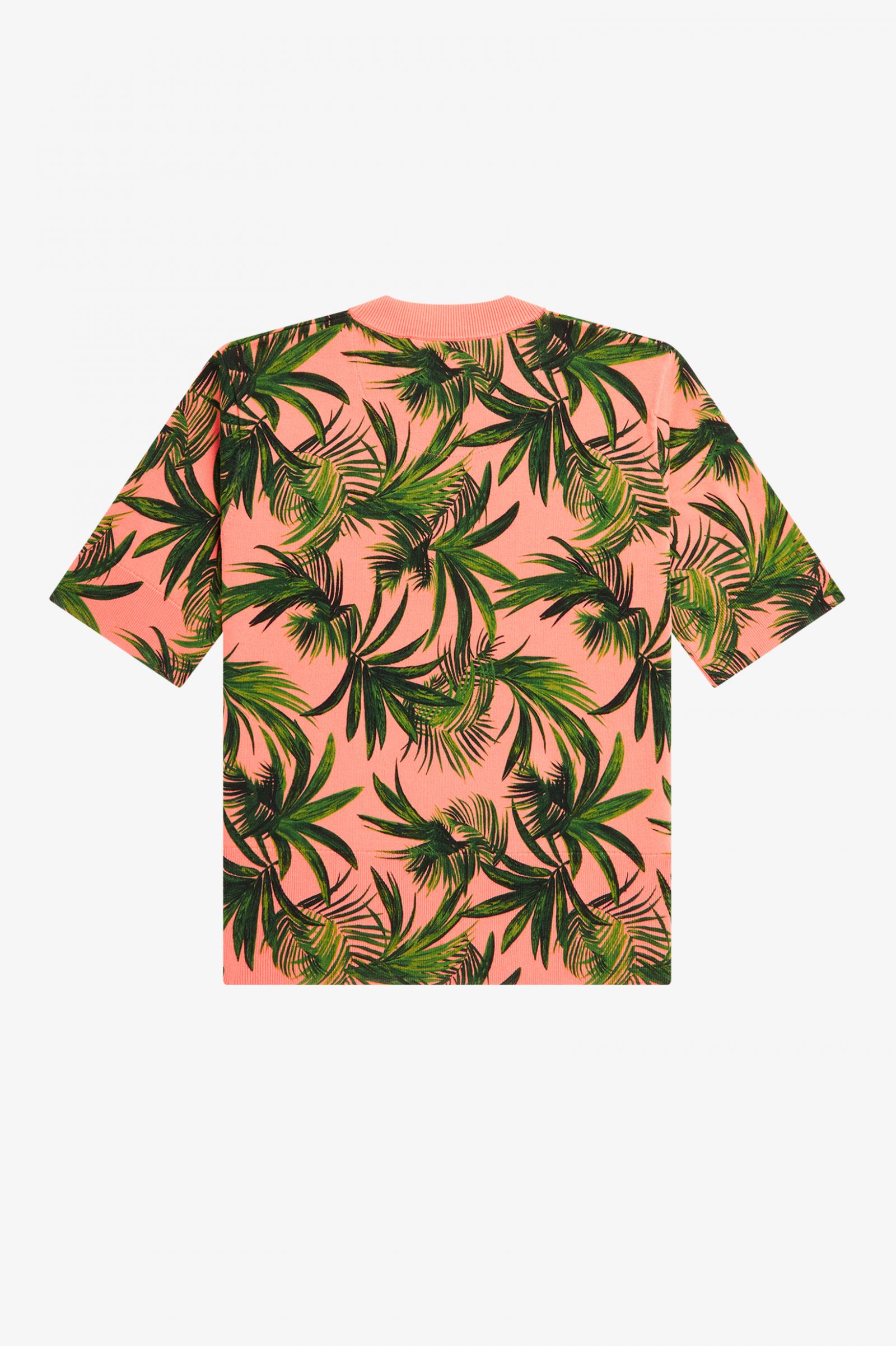 Amy Winehouse FoundationPalm Print Jumper Coral Heat 7039230