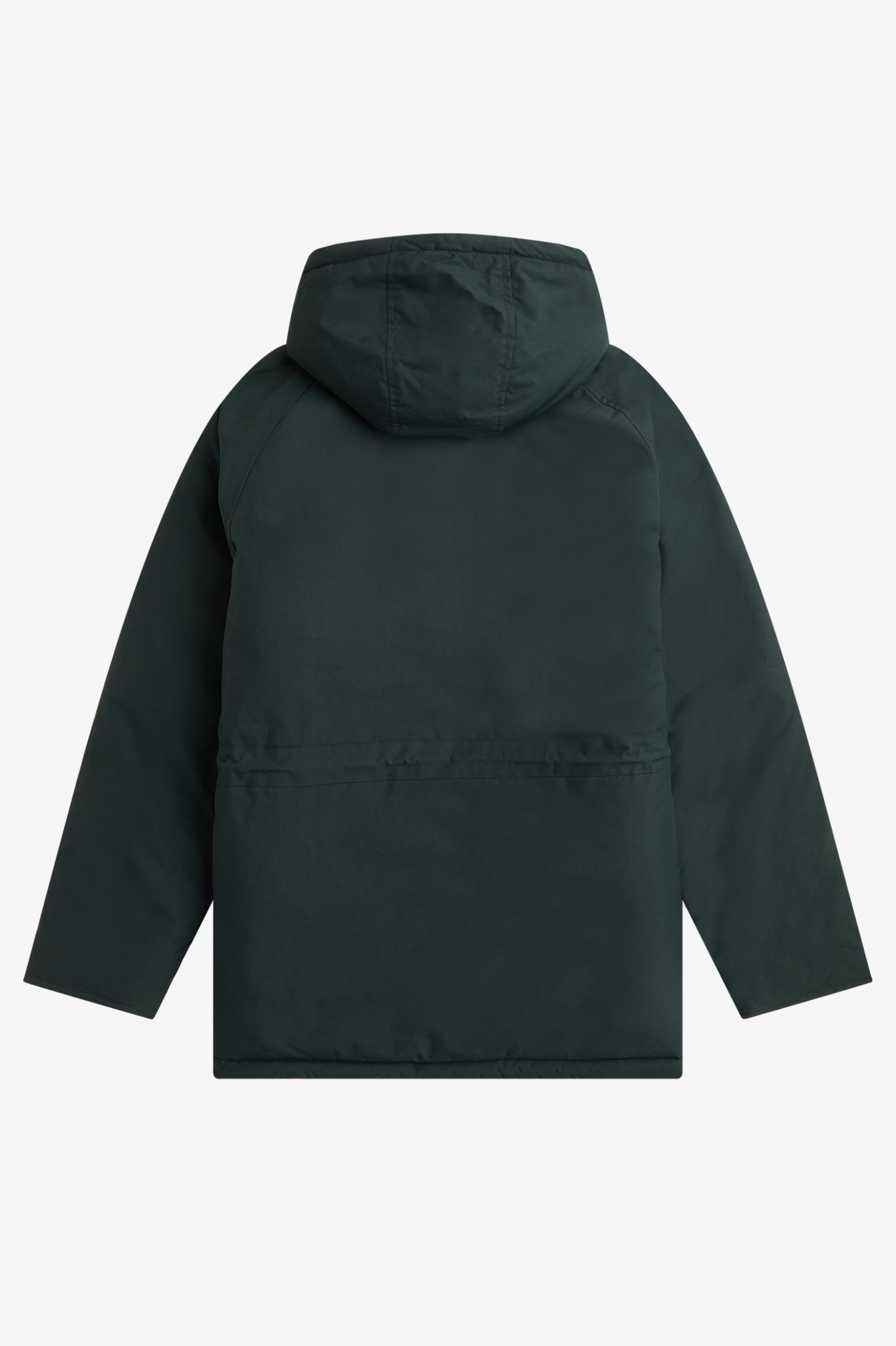 Padded Zip Through Jacket Night Green 7038273