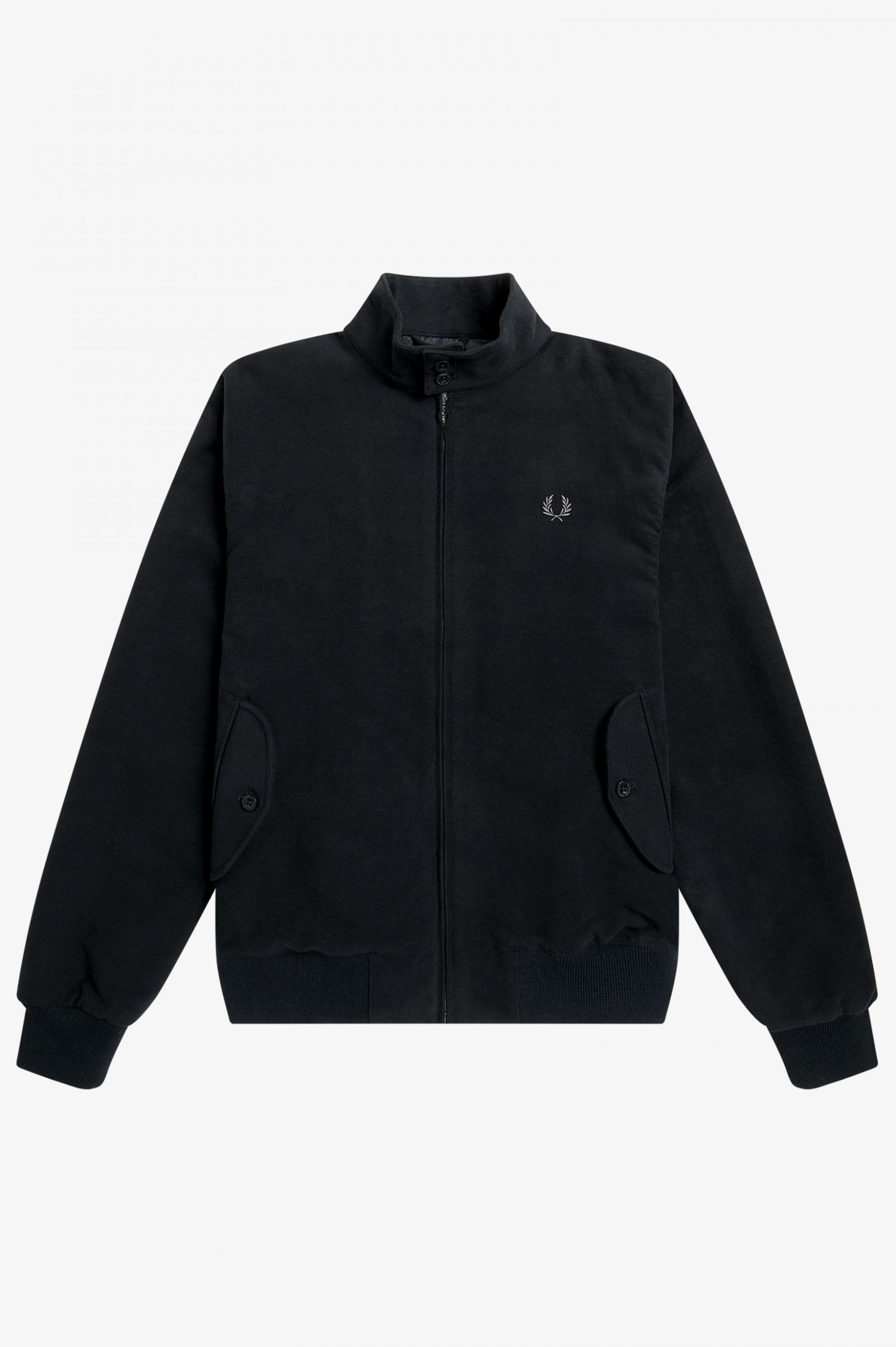 Made In EnglandMoleskin Harrington Jacket Black 7037897