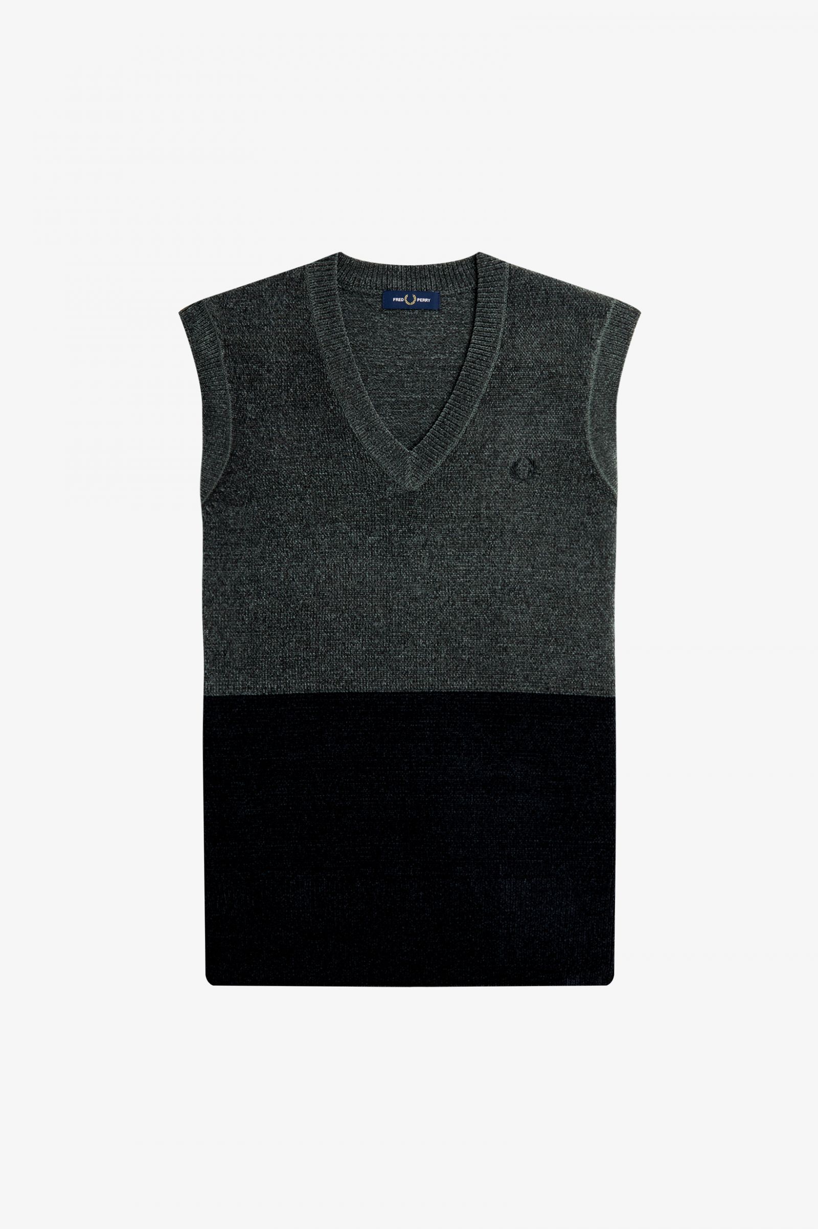 Colour Block Chenille Tank Field Green 7038331