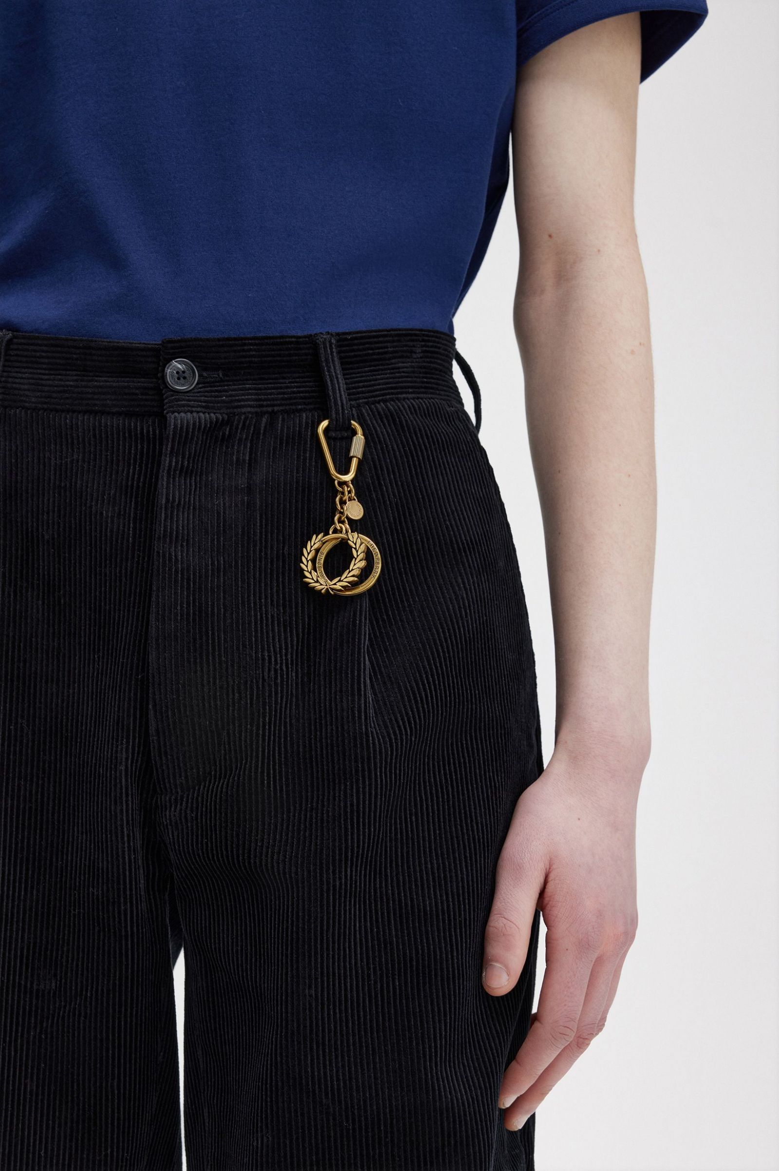 Laurel Wreath Keyring Gold 7037763