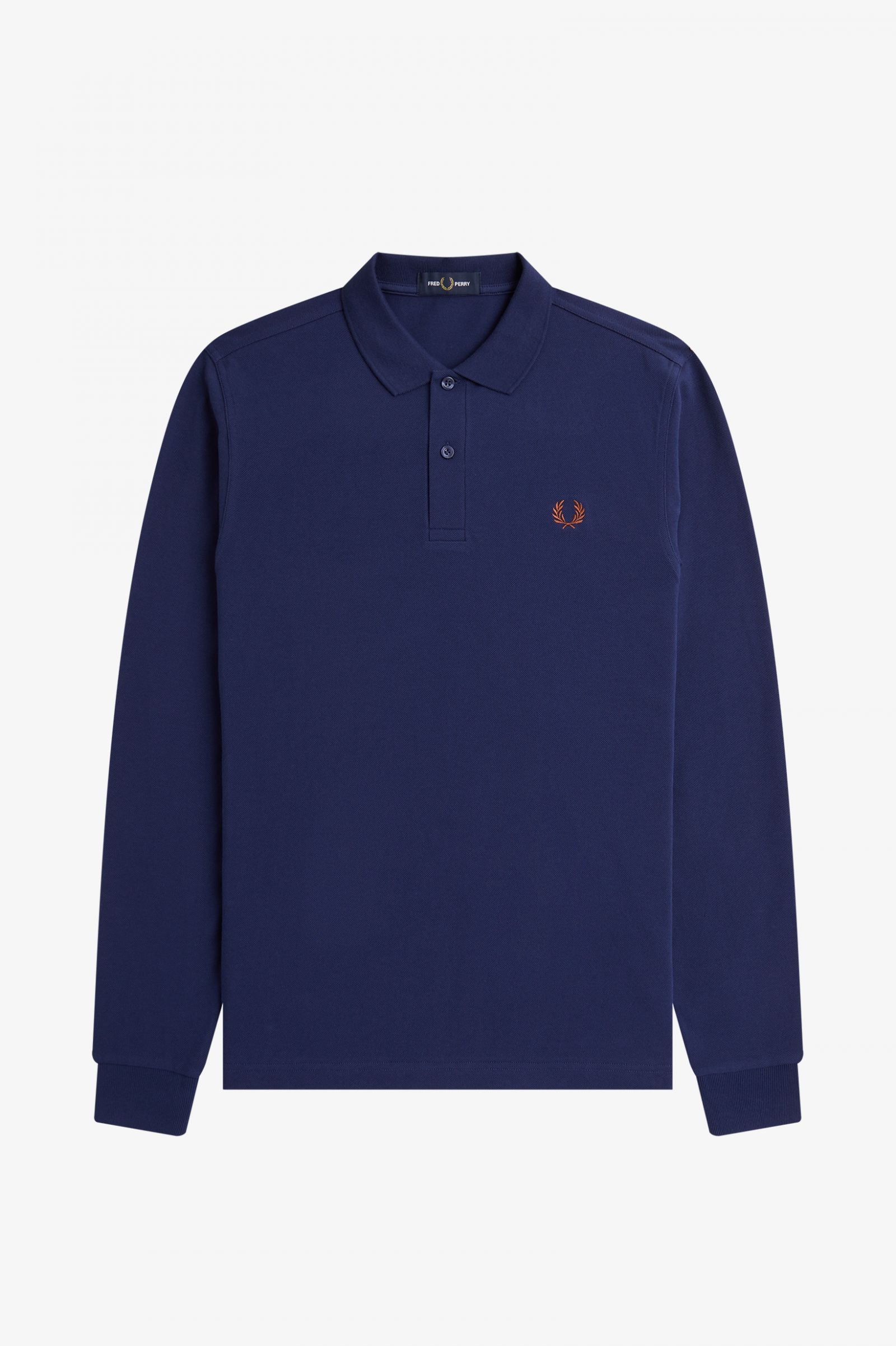 The Fred Perry ShirtM6006 French Navy / Whisky Brown 7038404