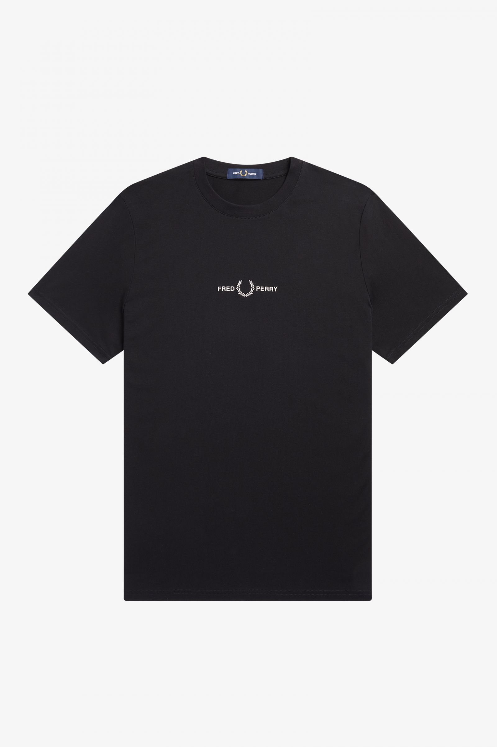 Embroidered T-Shirt Black 7038813