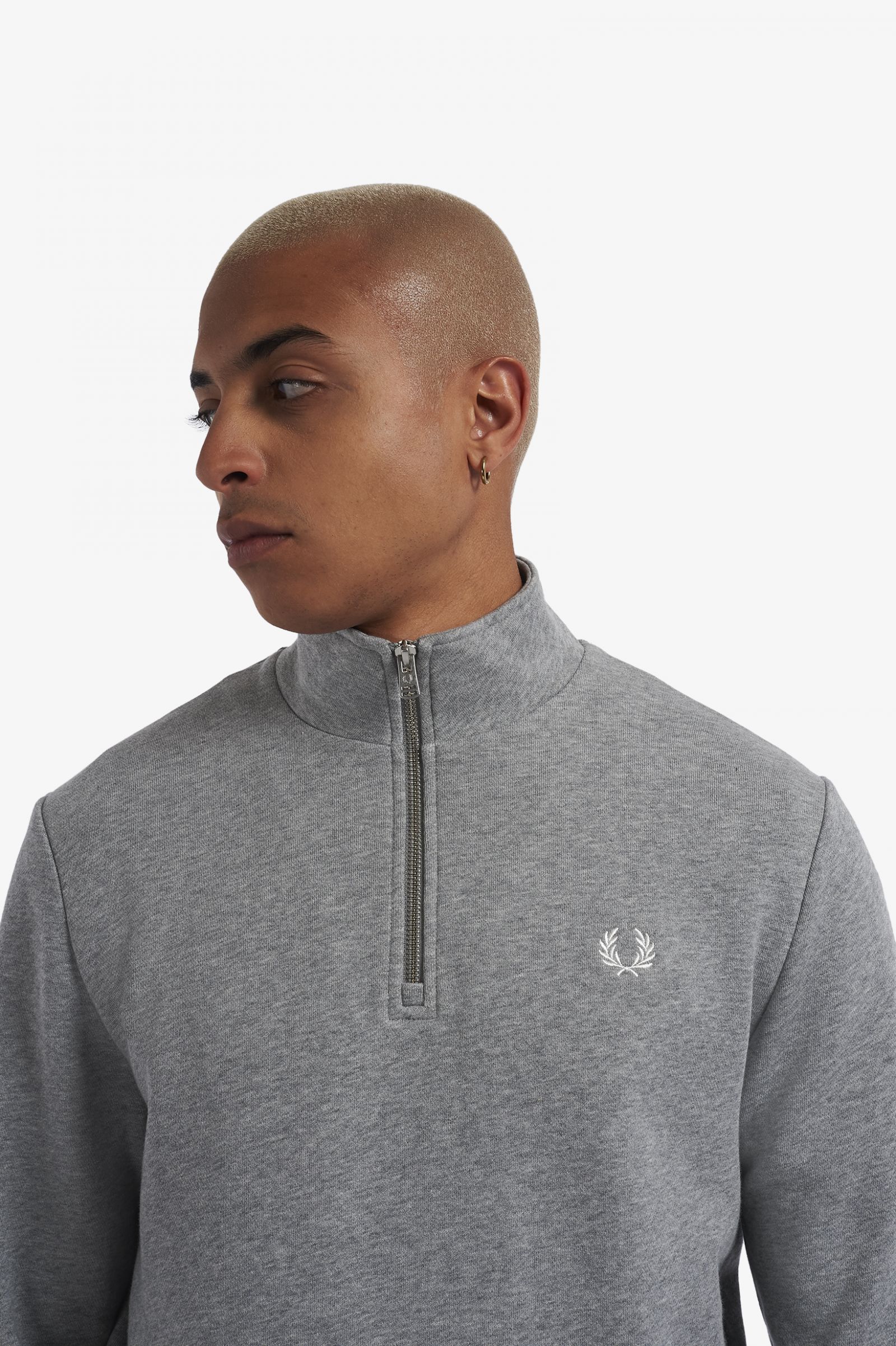 Half Zip Sweatshirt Steel Marl 7038881