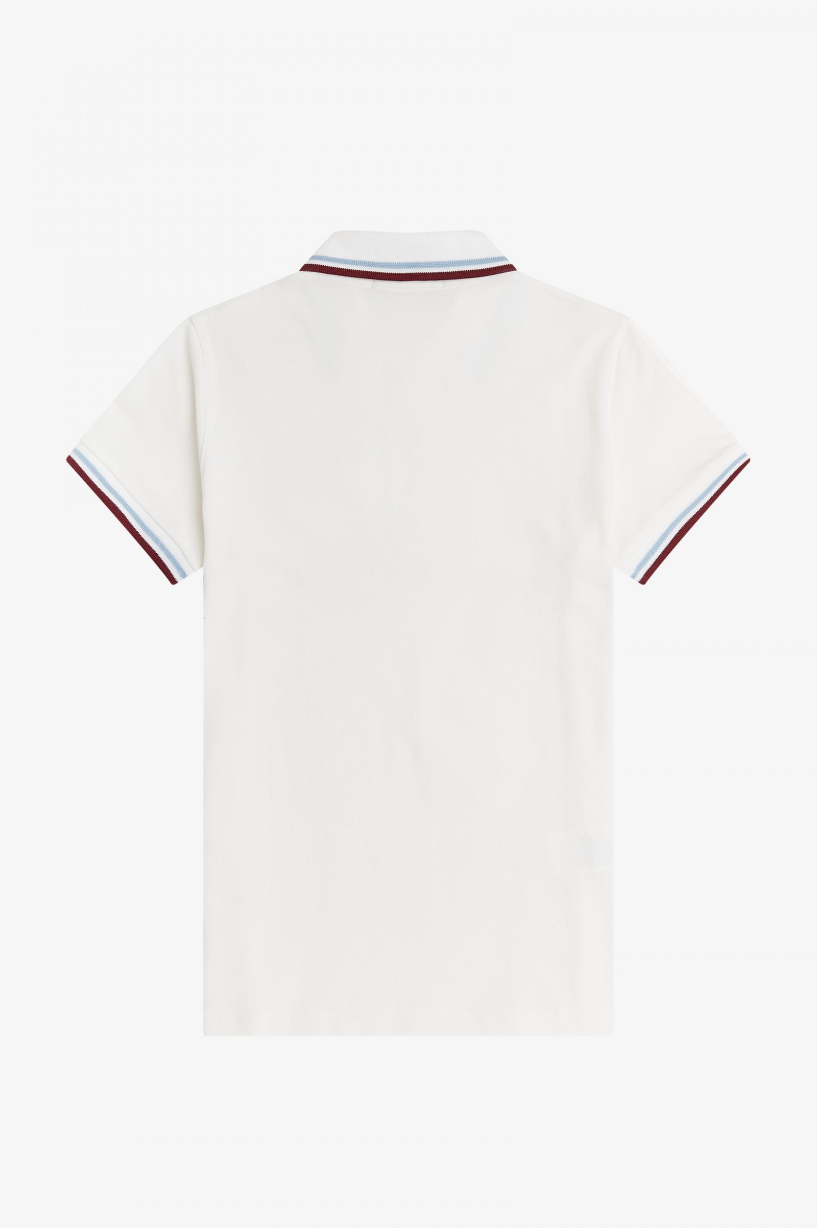 The Fred Perry ShirtG12 White / Ice / Maroon 7039454