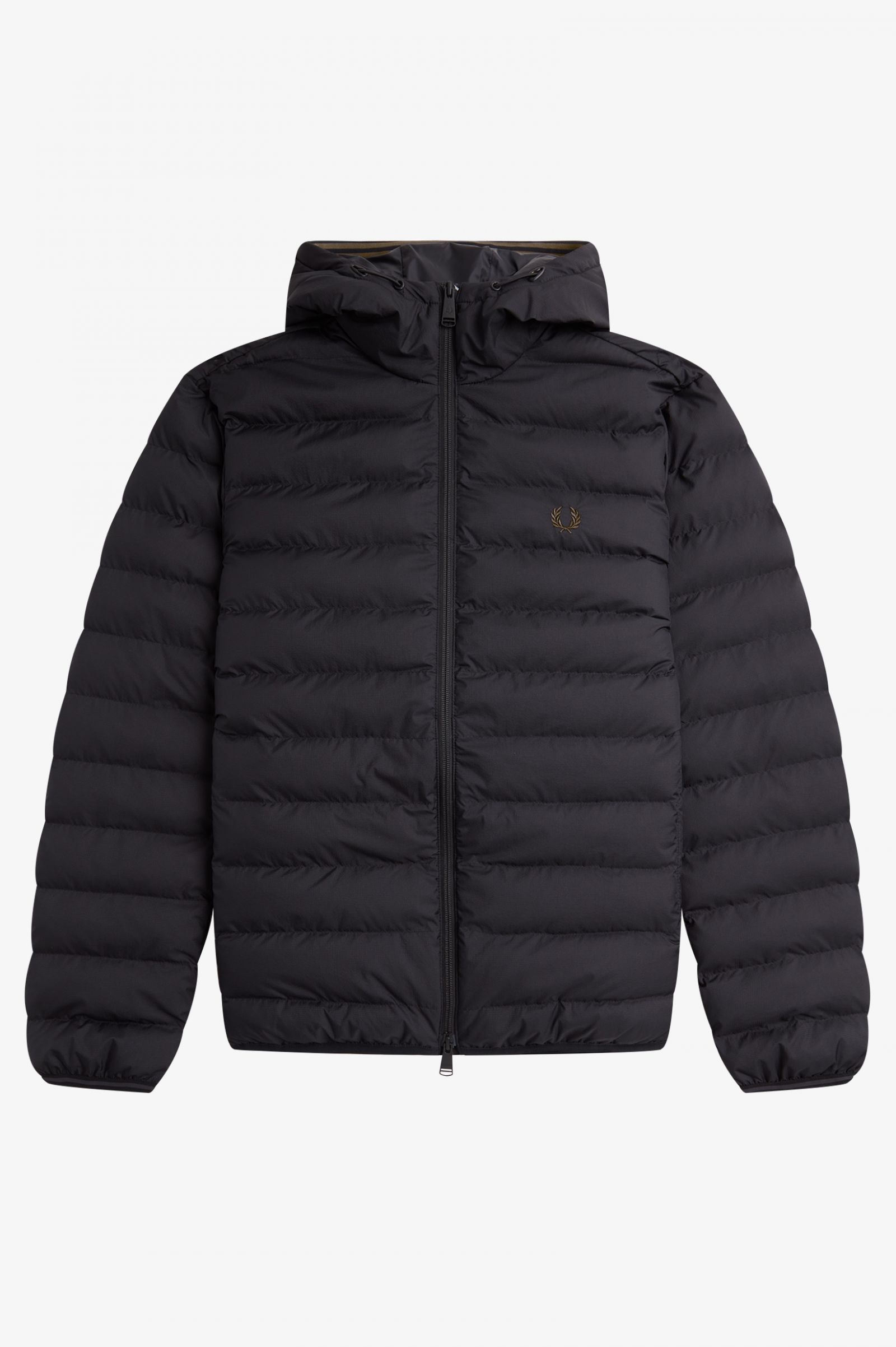 Hooded Insulated Jacket Black 7038261