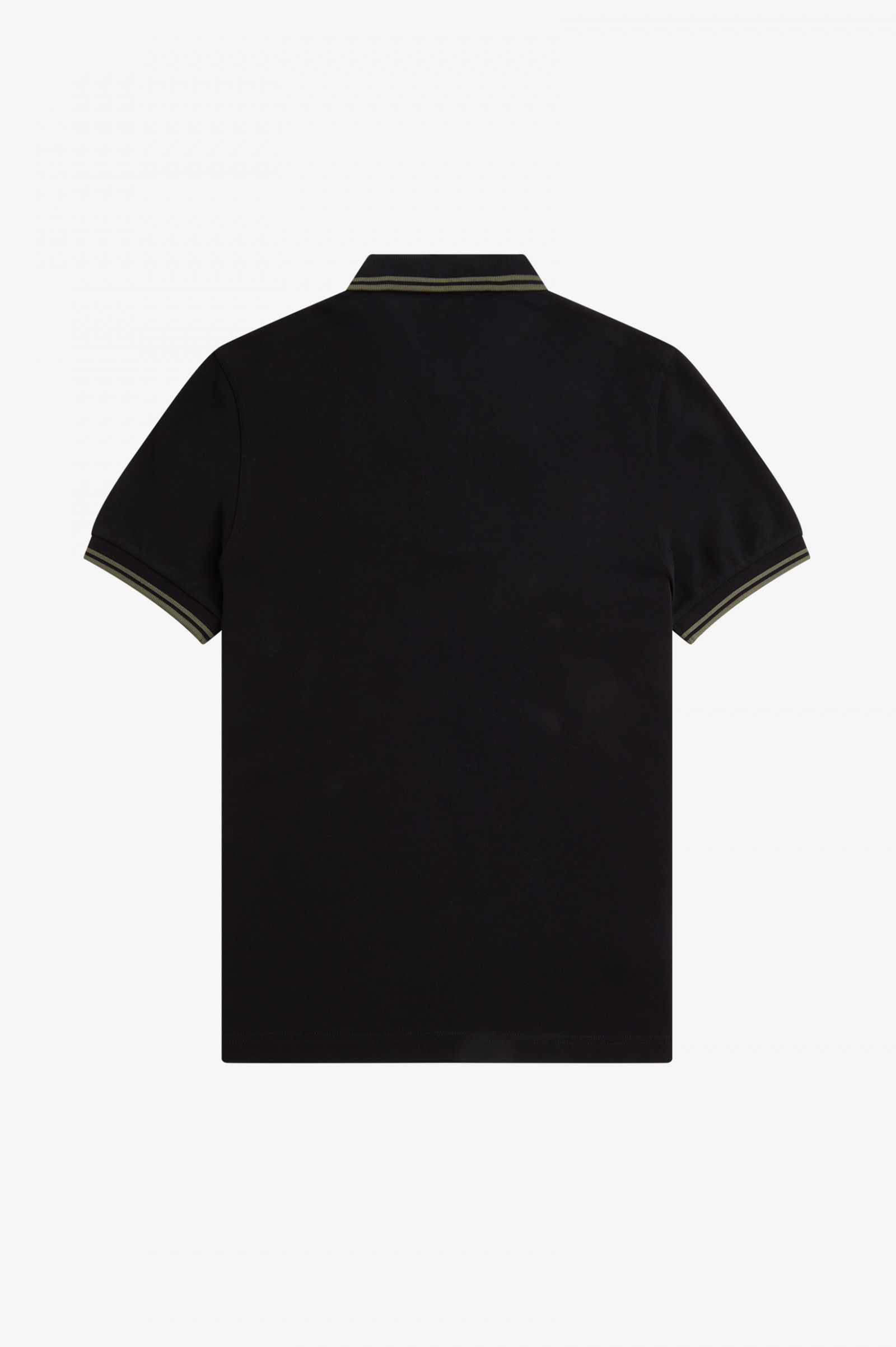 The Fred Perry ShirtM3600 Black / Field Green / Field Green 7038567