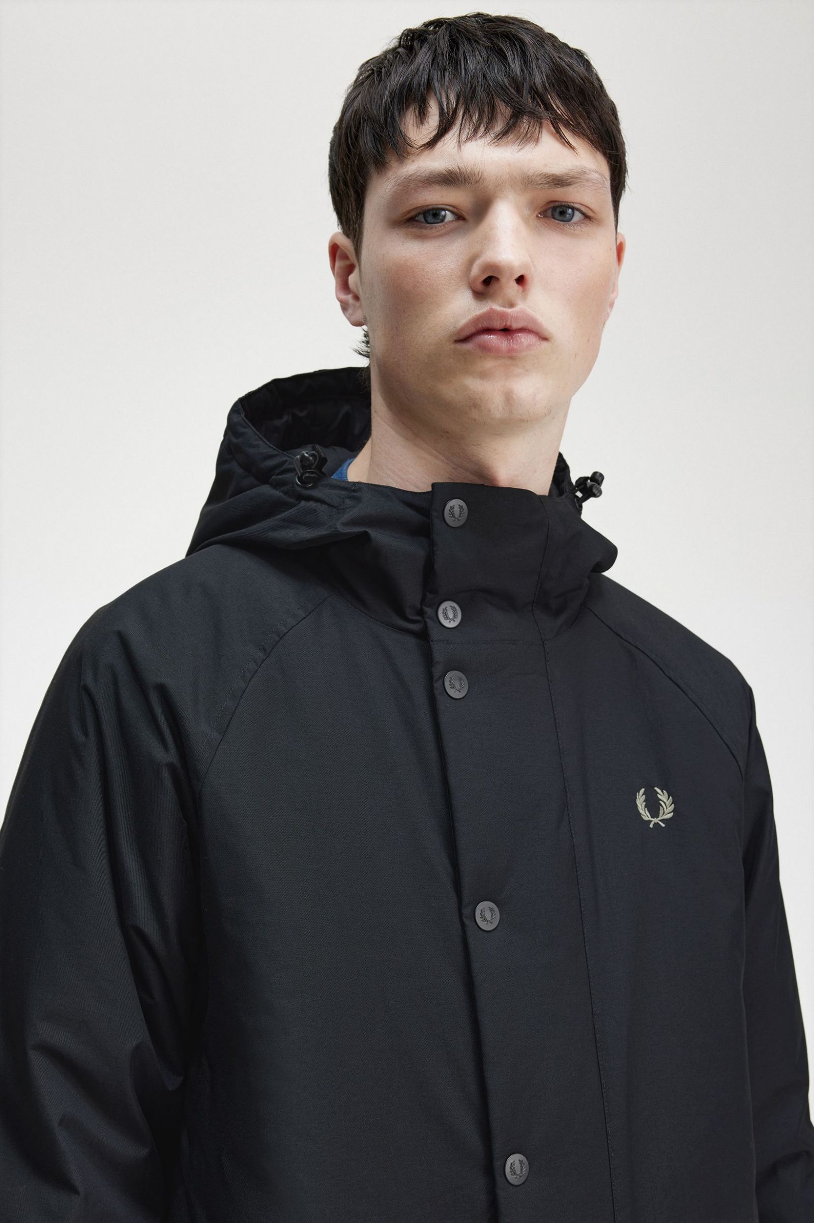 Padded Zip Through Jacket Black 7038296