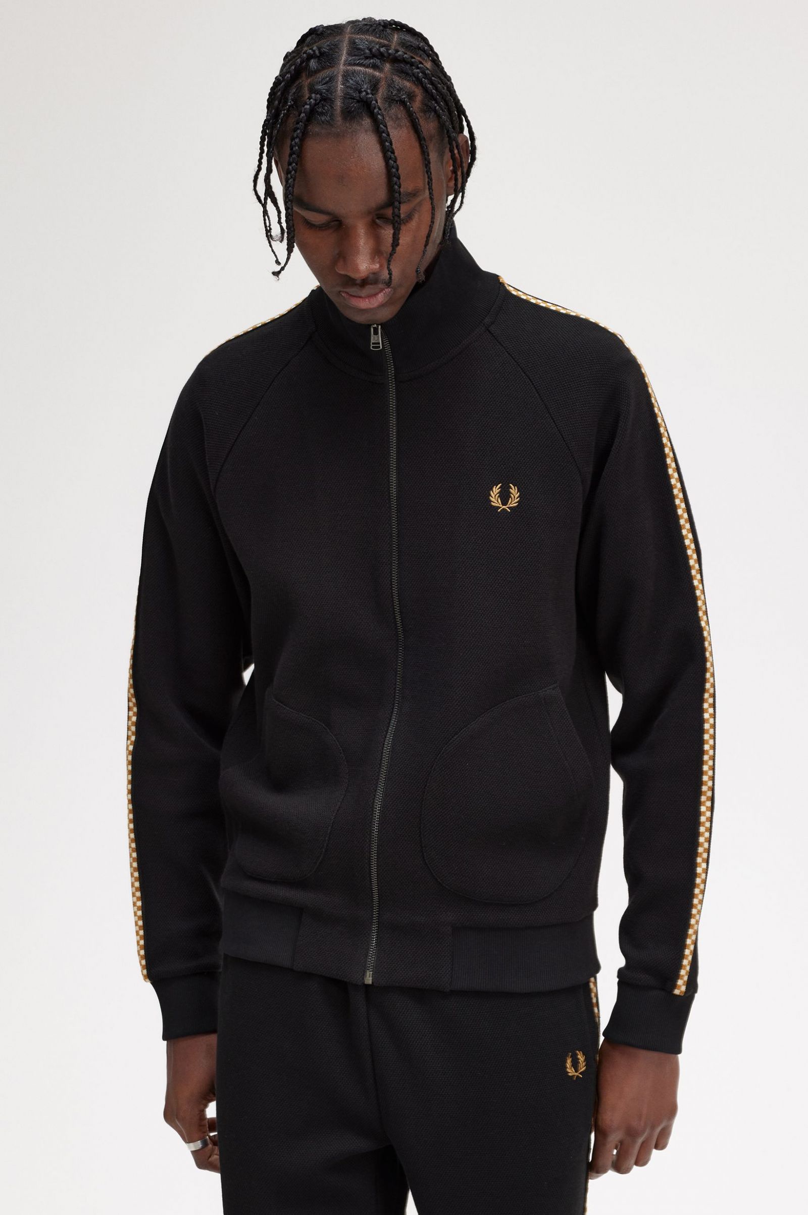 Chequerboard Tape Jacket Navy / Navy 7039121