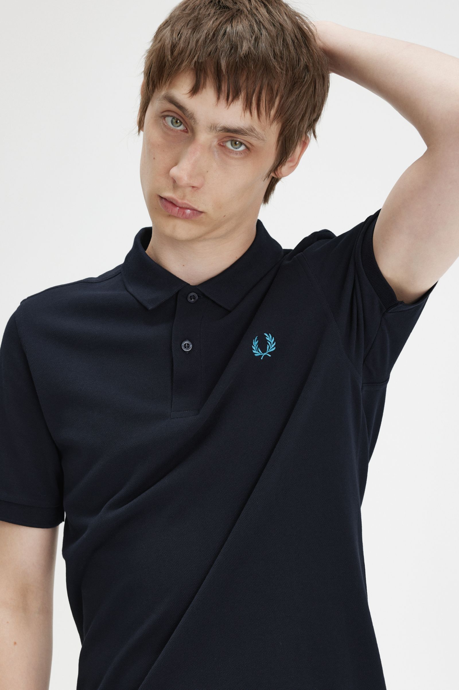 The Fred Perry ShirtM6000 Navy / Cyber Blue 7039057