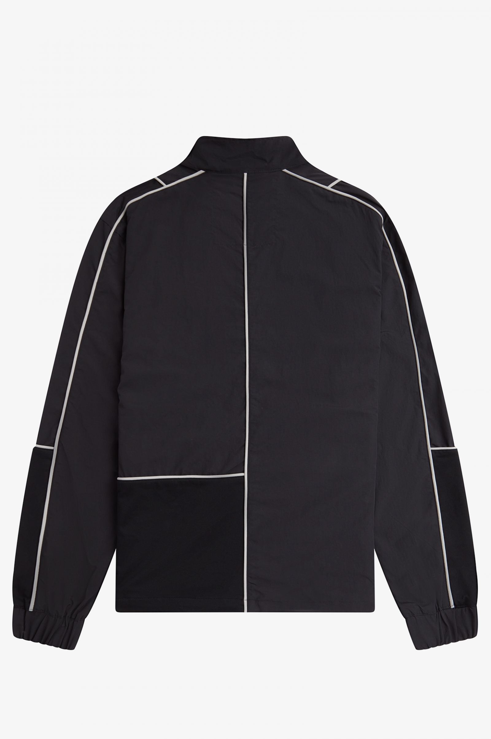 Piped Shell Jacket Black 7038291