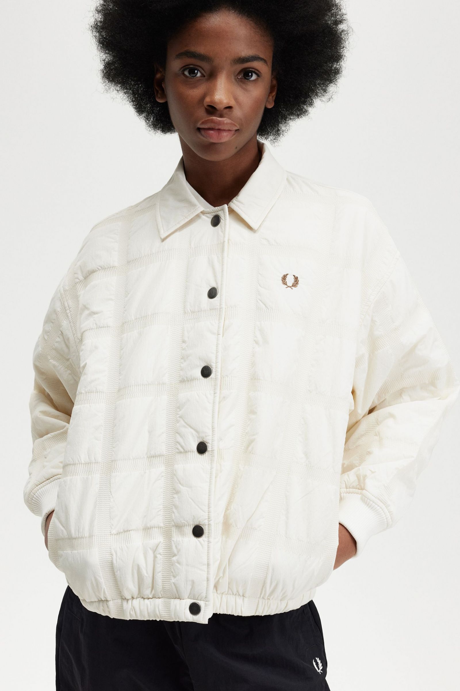Quilted Jacket Ecru 7039281