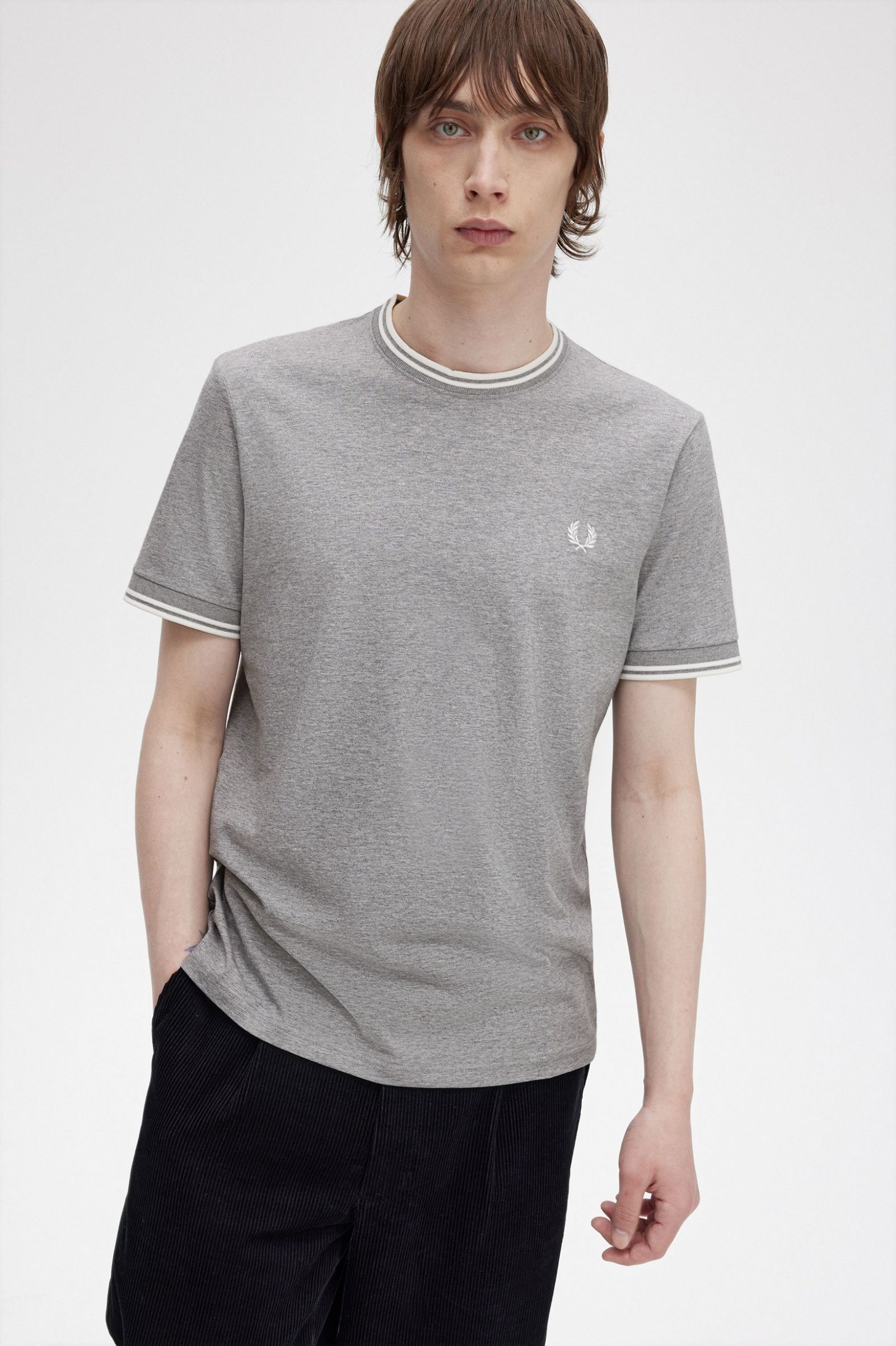 Twin Tipped T-Shirt Steel Marl 7038988