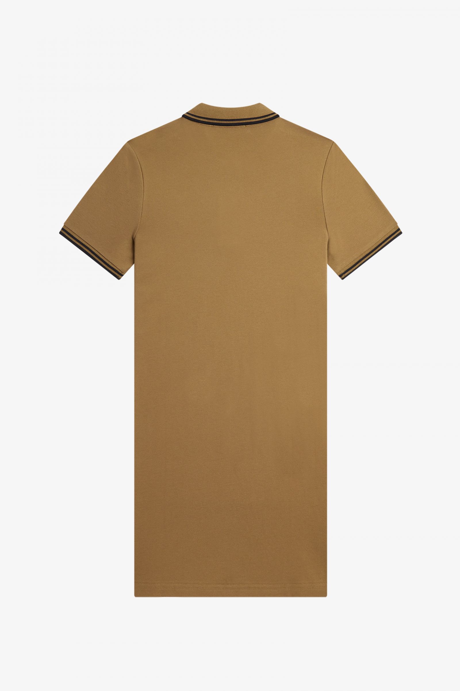 Twin Tipped Fred Perry Shirt Dress Shaded Stone 7039285