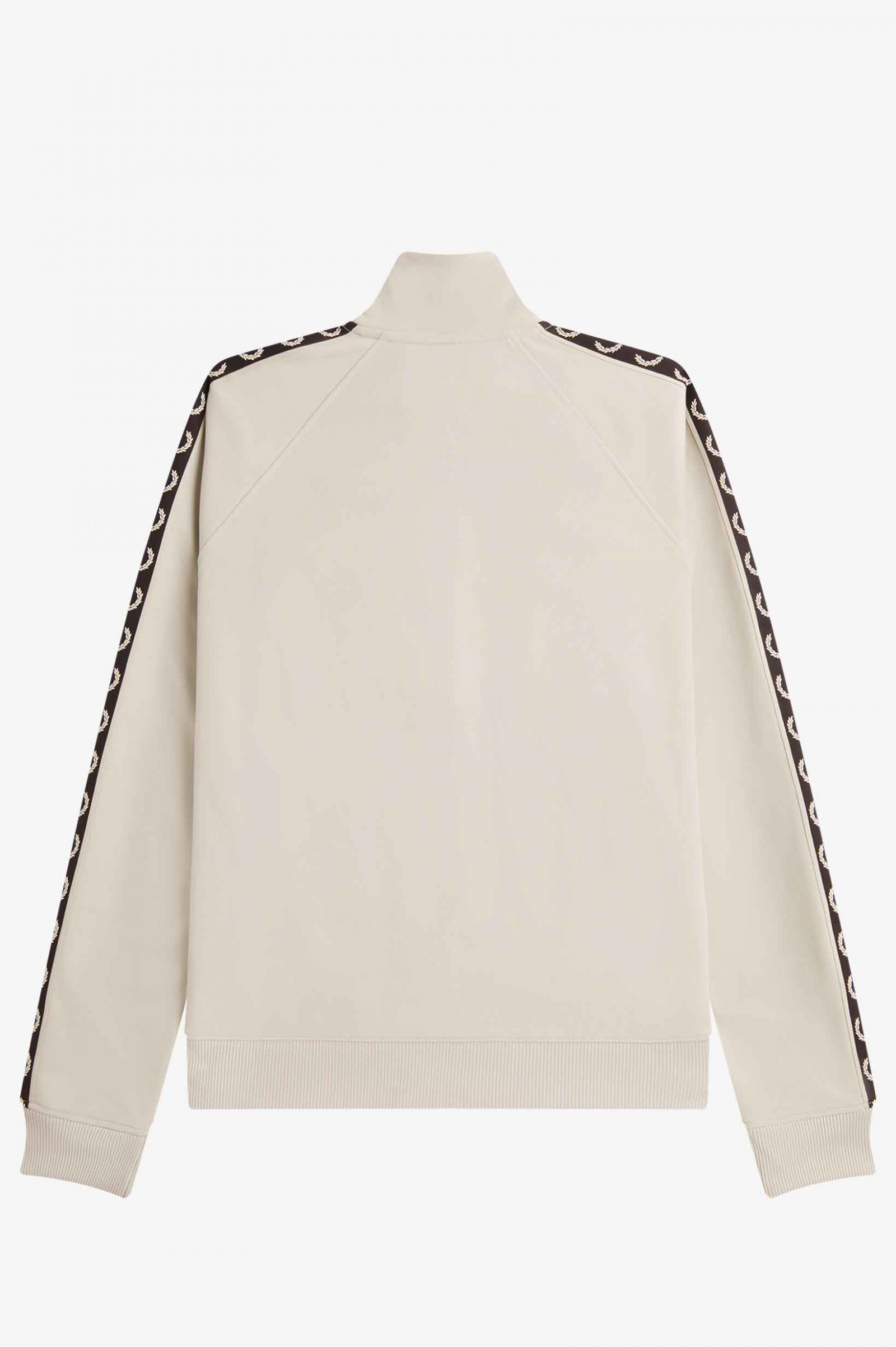 Contrast Tape Track Jacket Light Oyster / Black 7039123