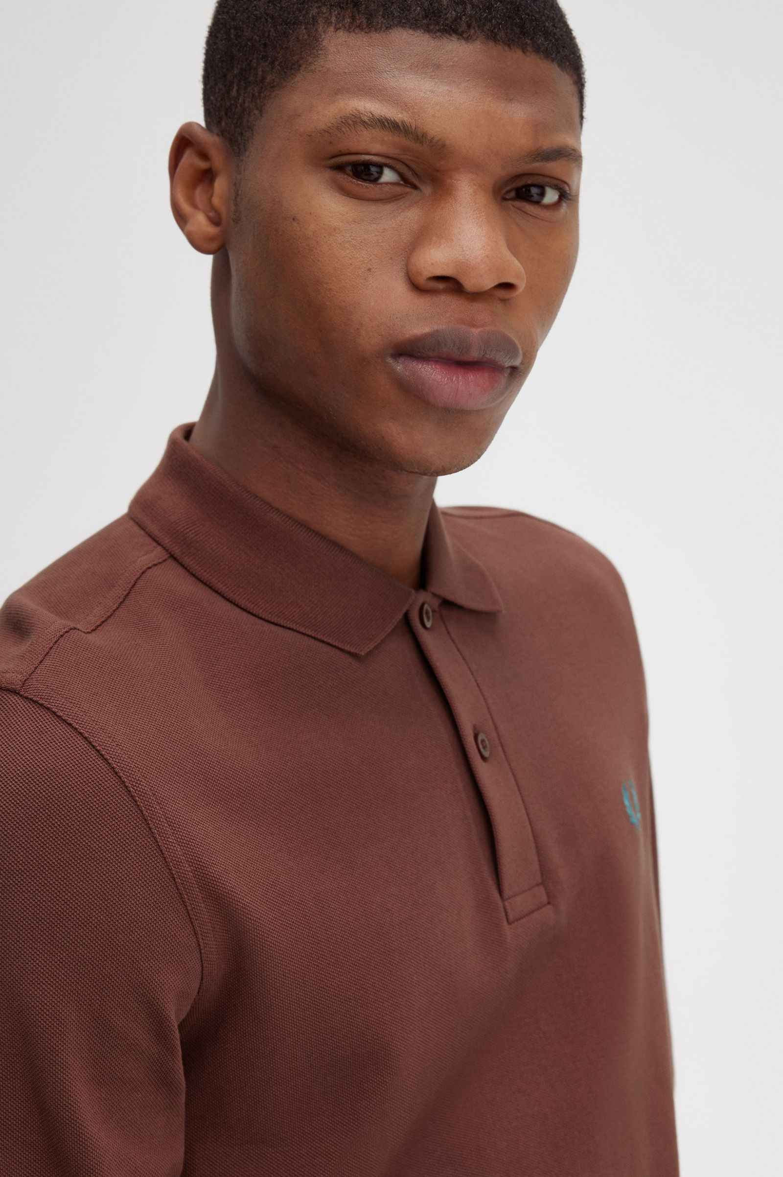 The Fred Perry ShirtM6006 Whisky Brown / Deep Mint 7038516